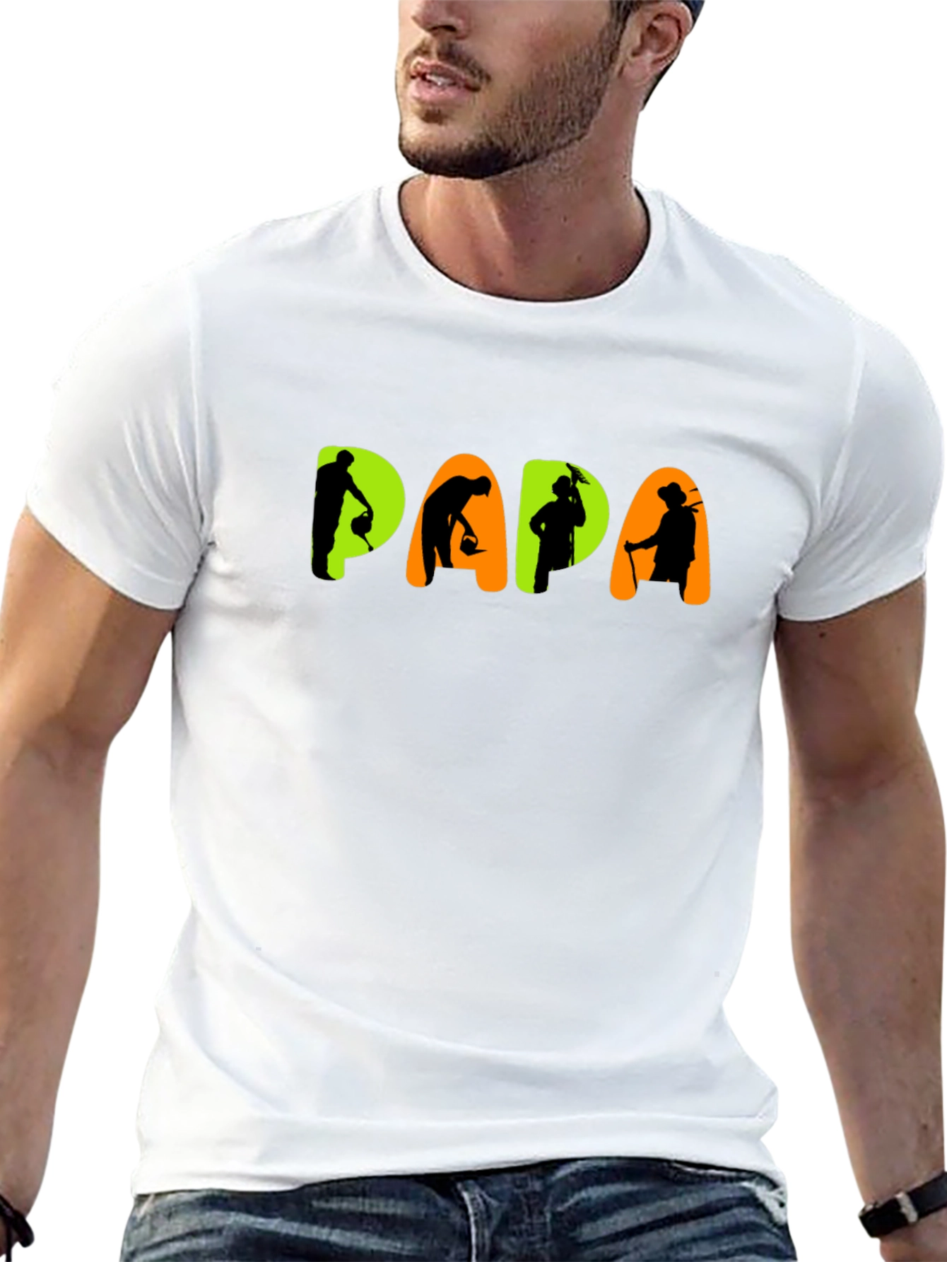 Papa Gardener T-Shirt - Fathers Day Gift