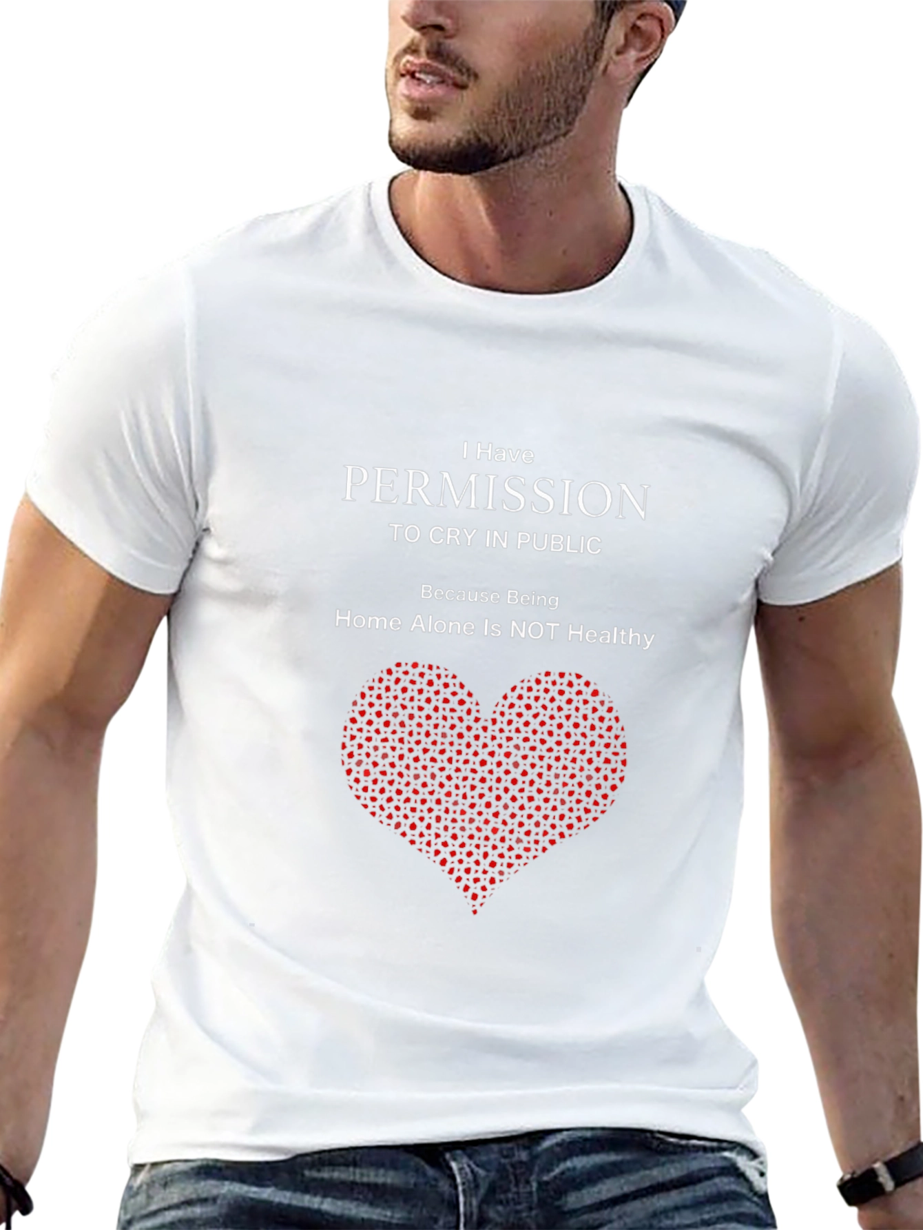 Permission to Cry in Public T-Shirt