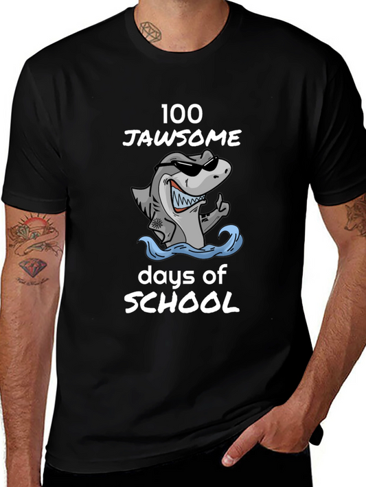 100 Jawsome Days of School T-Shirt