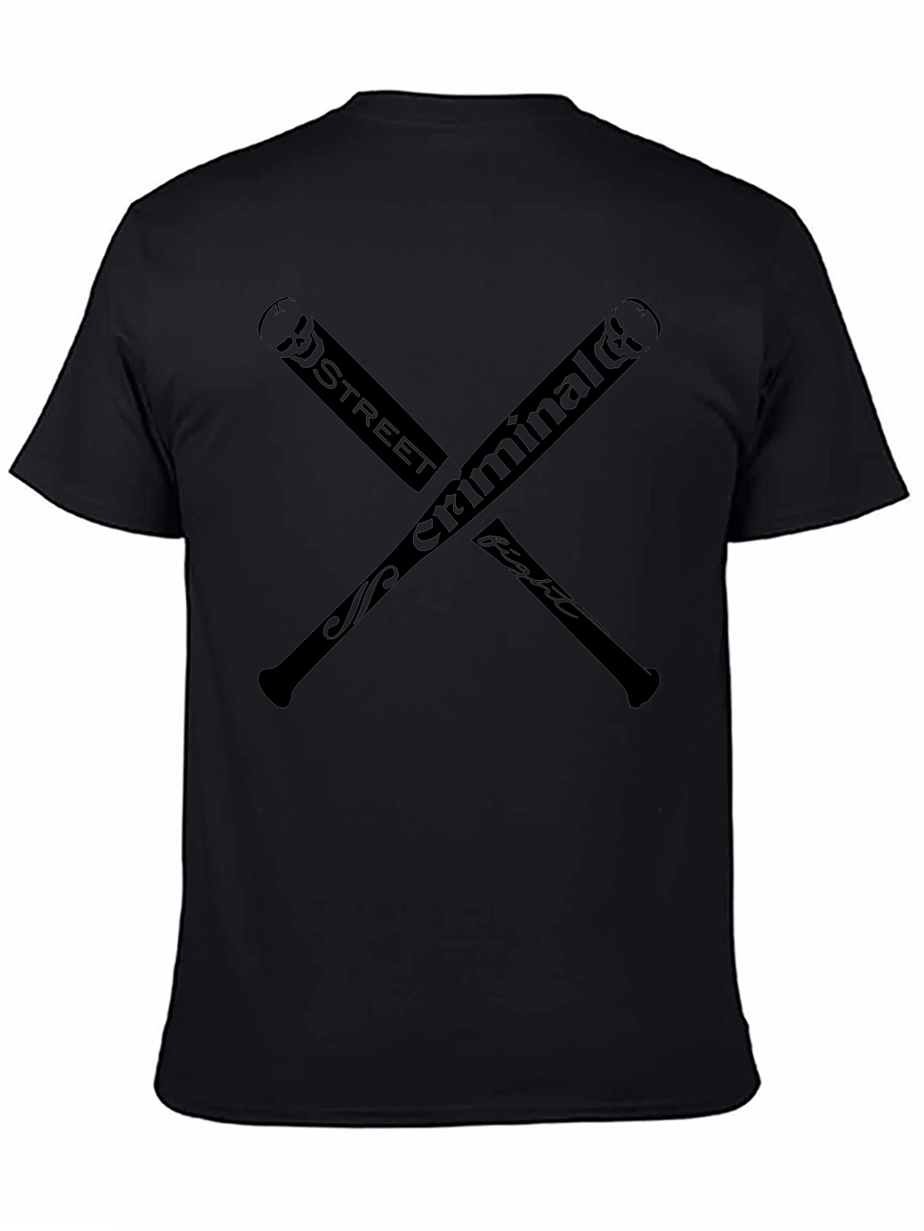Street Criminal Fight T-Shirt - Black Graphic Tee
