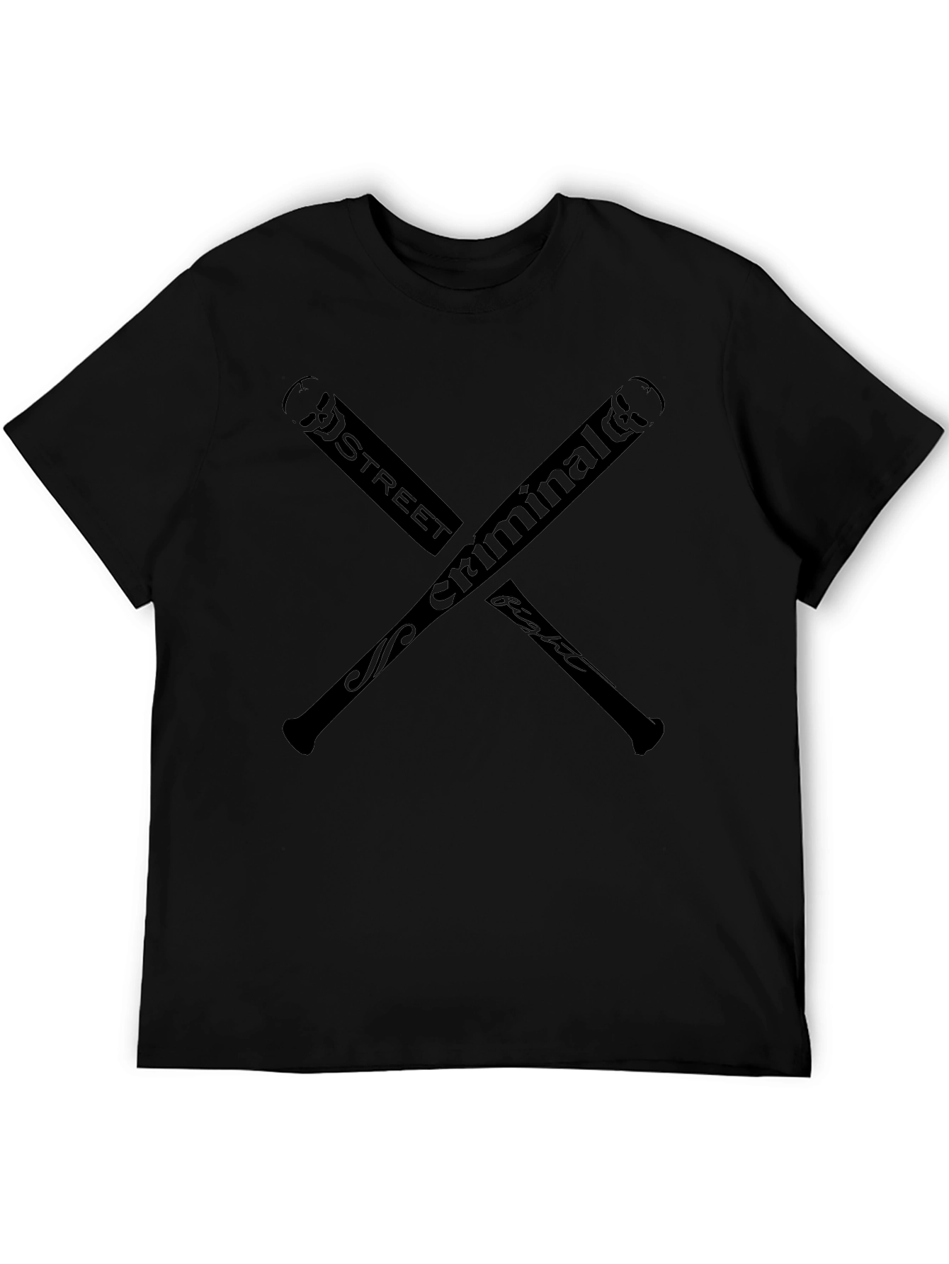 Street Criminal Fight T-Shirt - Black Graphic Tee
