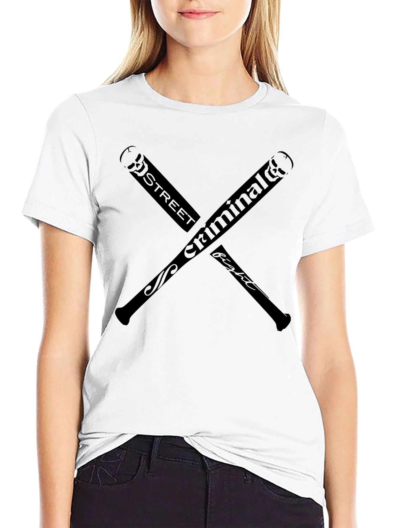 Street Criminal Fight T-Shirt - Black Graphic Tee