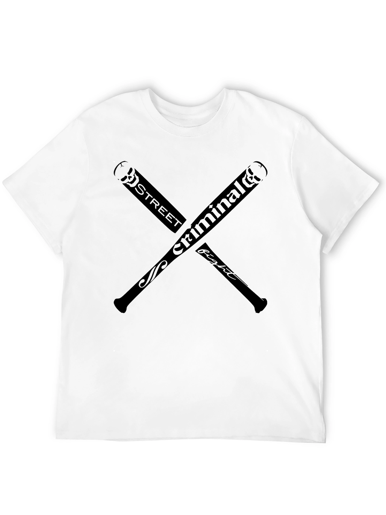 Street Criminal Fight T-Shirt - Black Graphic Tee