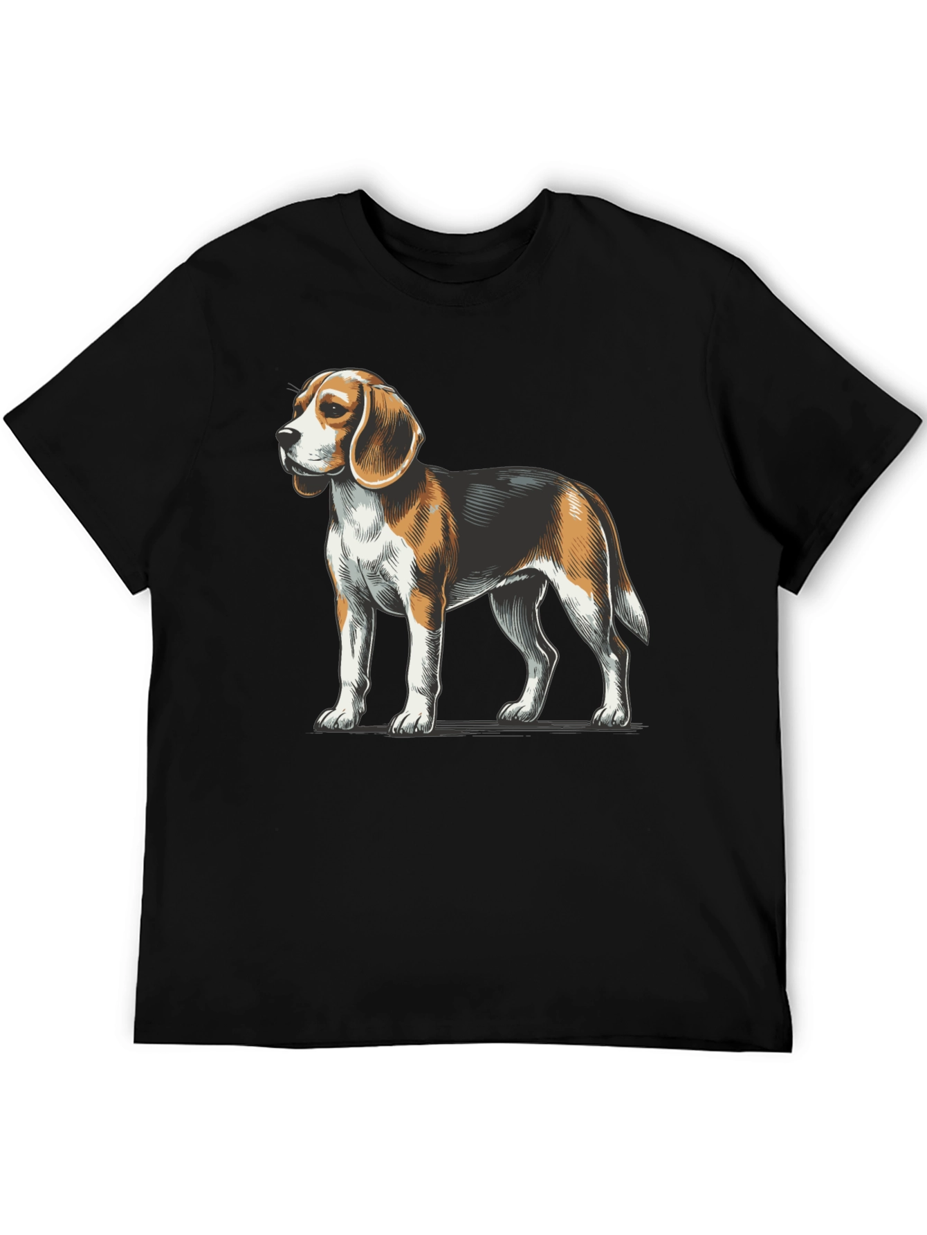Beagle Dog Graphic Print Tee