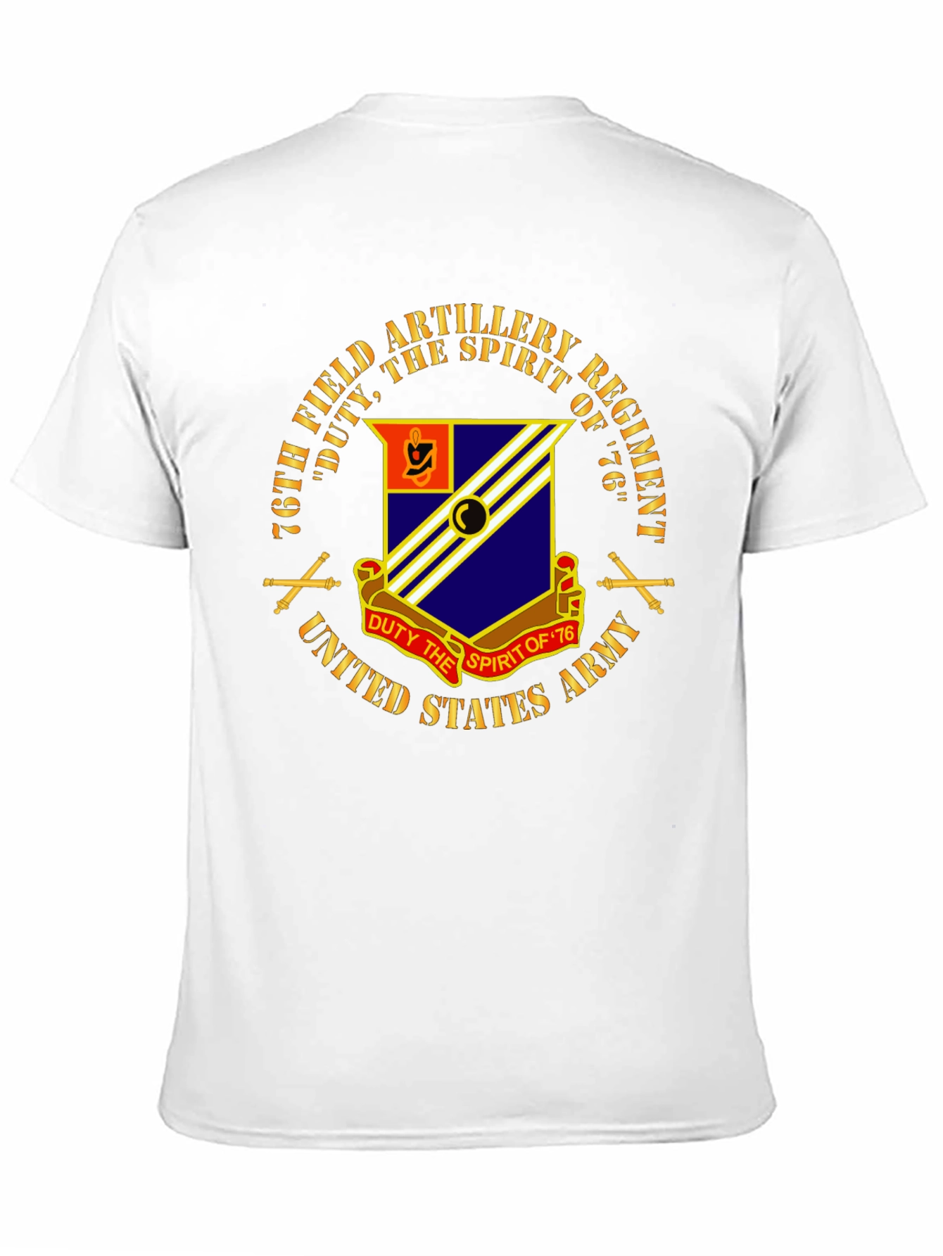 76th Field Artillery Regiment T-Shirt - Duty & Spirit