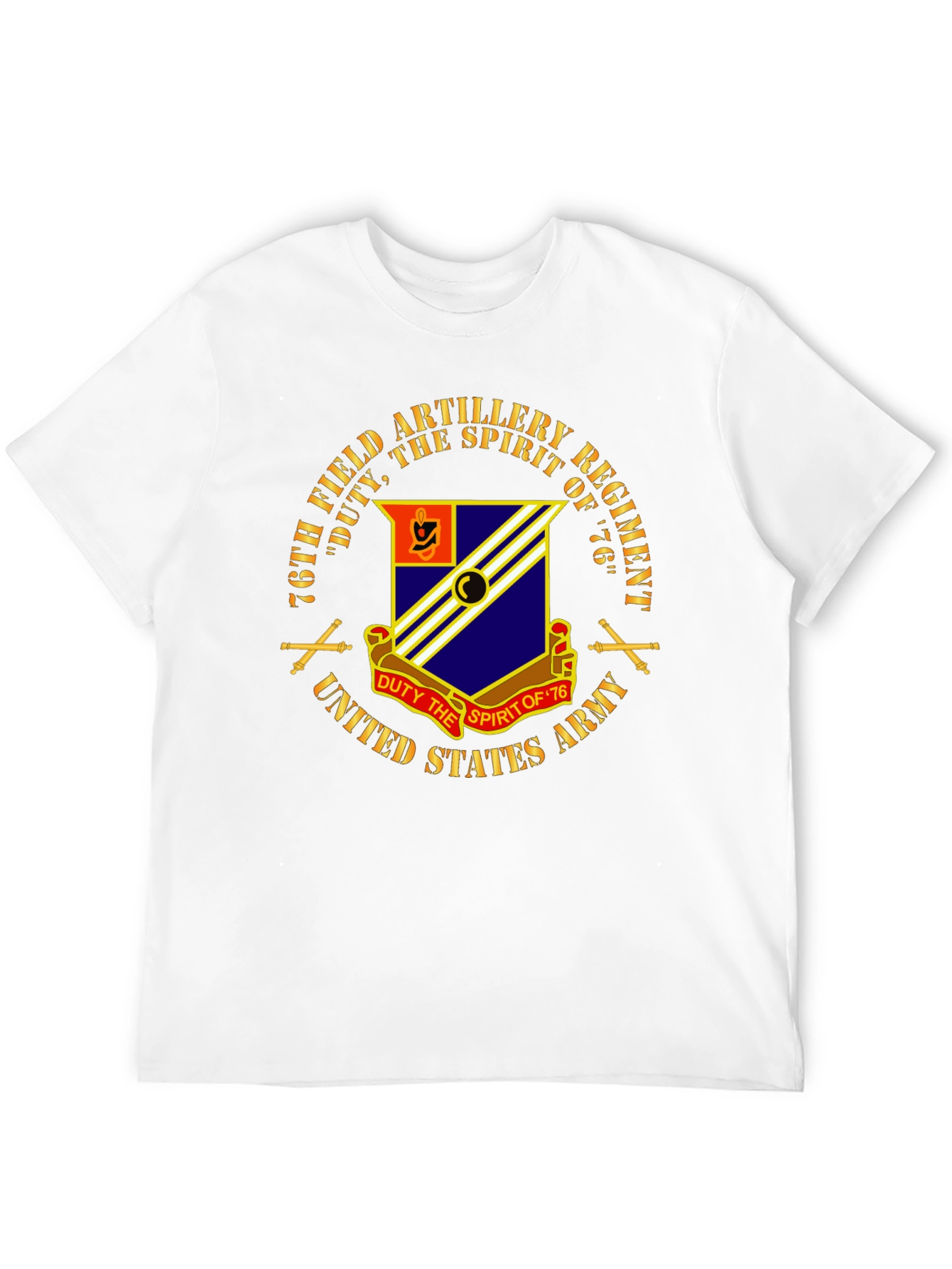 76th Field Artillery Regiment T-Shirt - Duty & Spirit