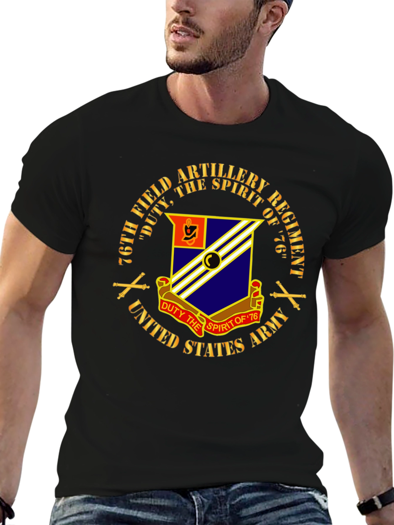 76th Field Artillery Regiment T-Shirt - Duty & Spirit