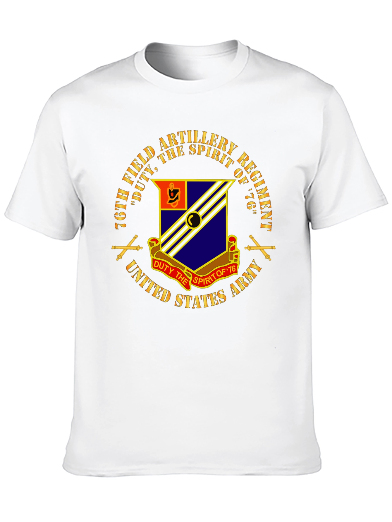 76th Field Artillery Regiment T-Shirt - Duty & Spirit