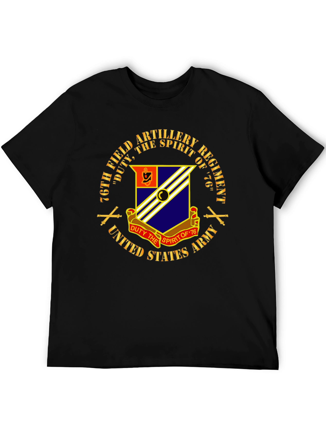 76th Field Artillery Regiment T-Shirt - Duty & Spirit
