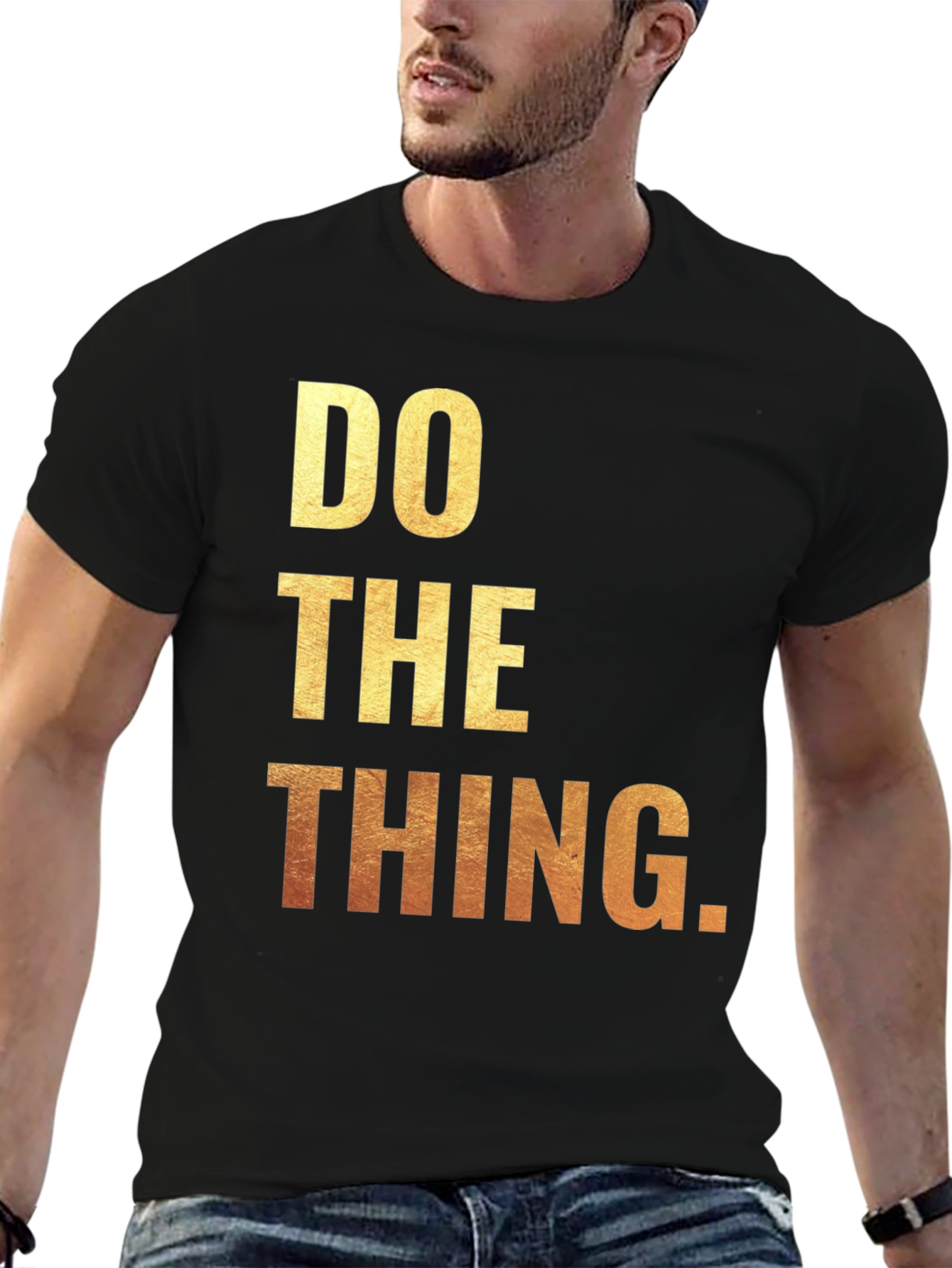 Inspirational Do The Thing Graphic Tee