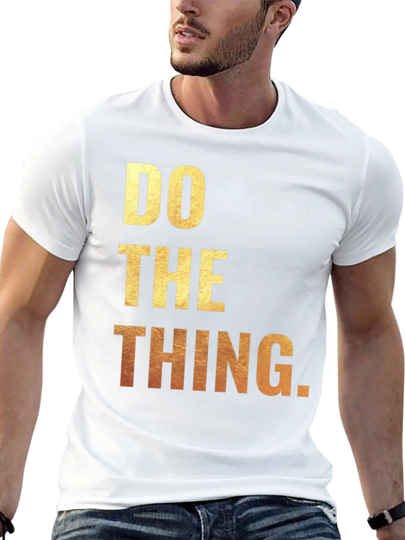 Inspirational Do The Thing Graphic Tee