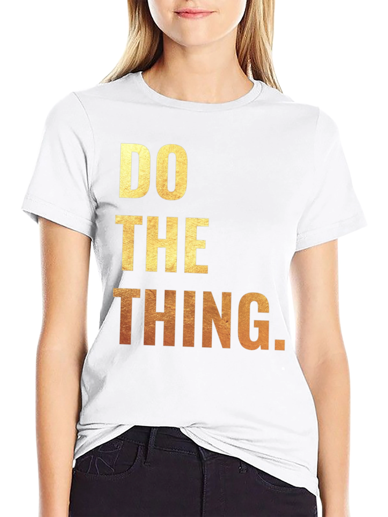 Inspirational Do The Thing Graphic Tee