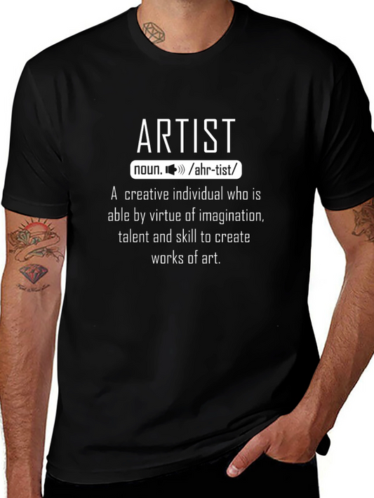 Artist Definition Graphic T-Shirt - Creative Expression