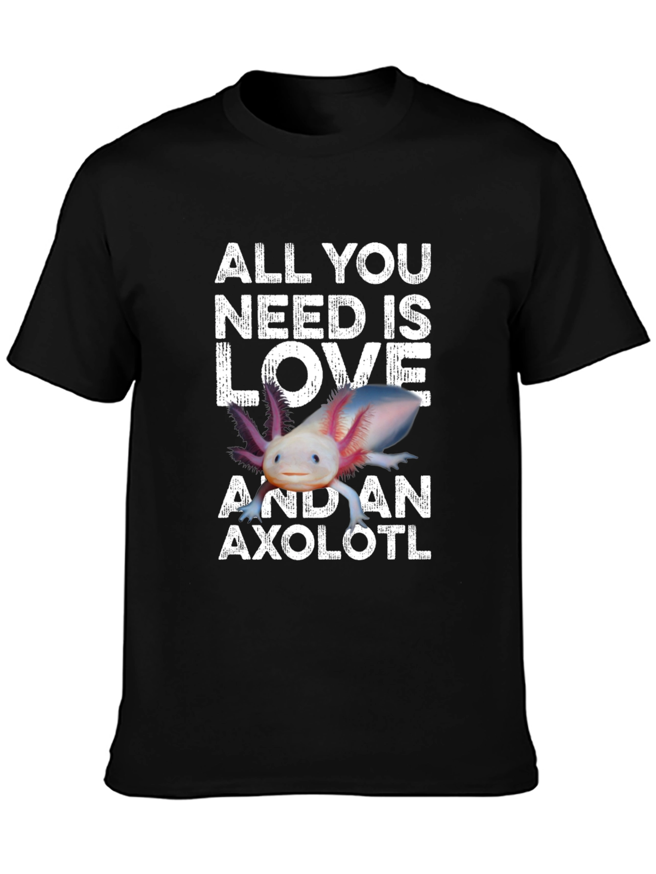 All You Need is Love and an Axolotl T-Shirt