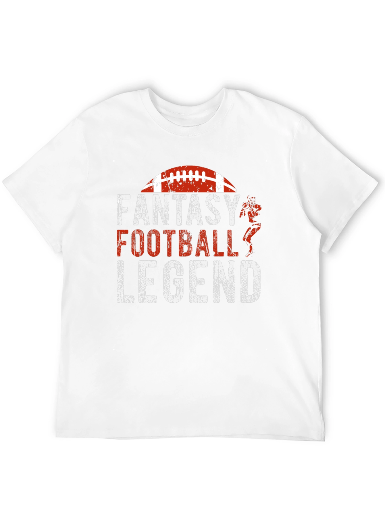 Fantasy Football Legend Graphic Tee - Black T-Shirt