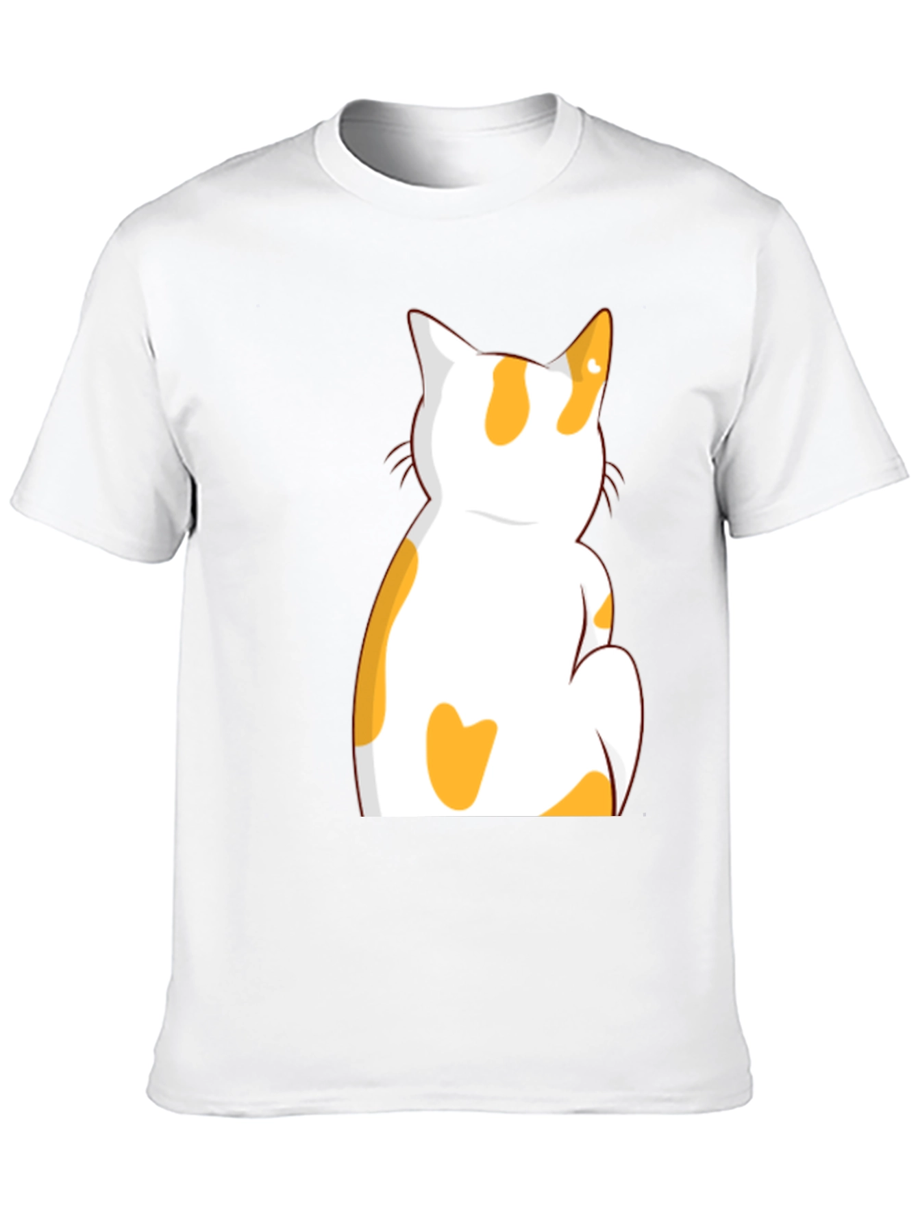 Cat Graphic Black T-Shirt - Unisex