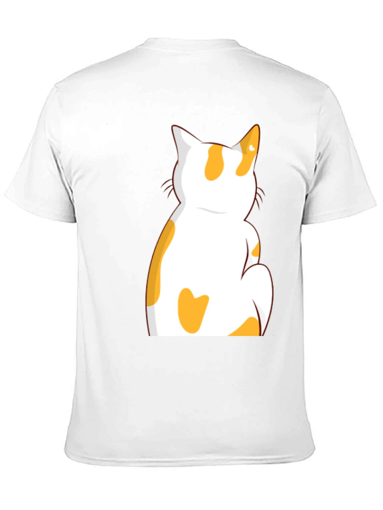 Cat Graphic Black T-Shirt - Unisex