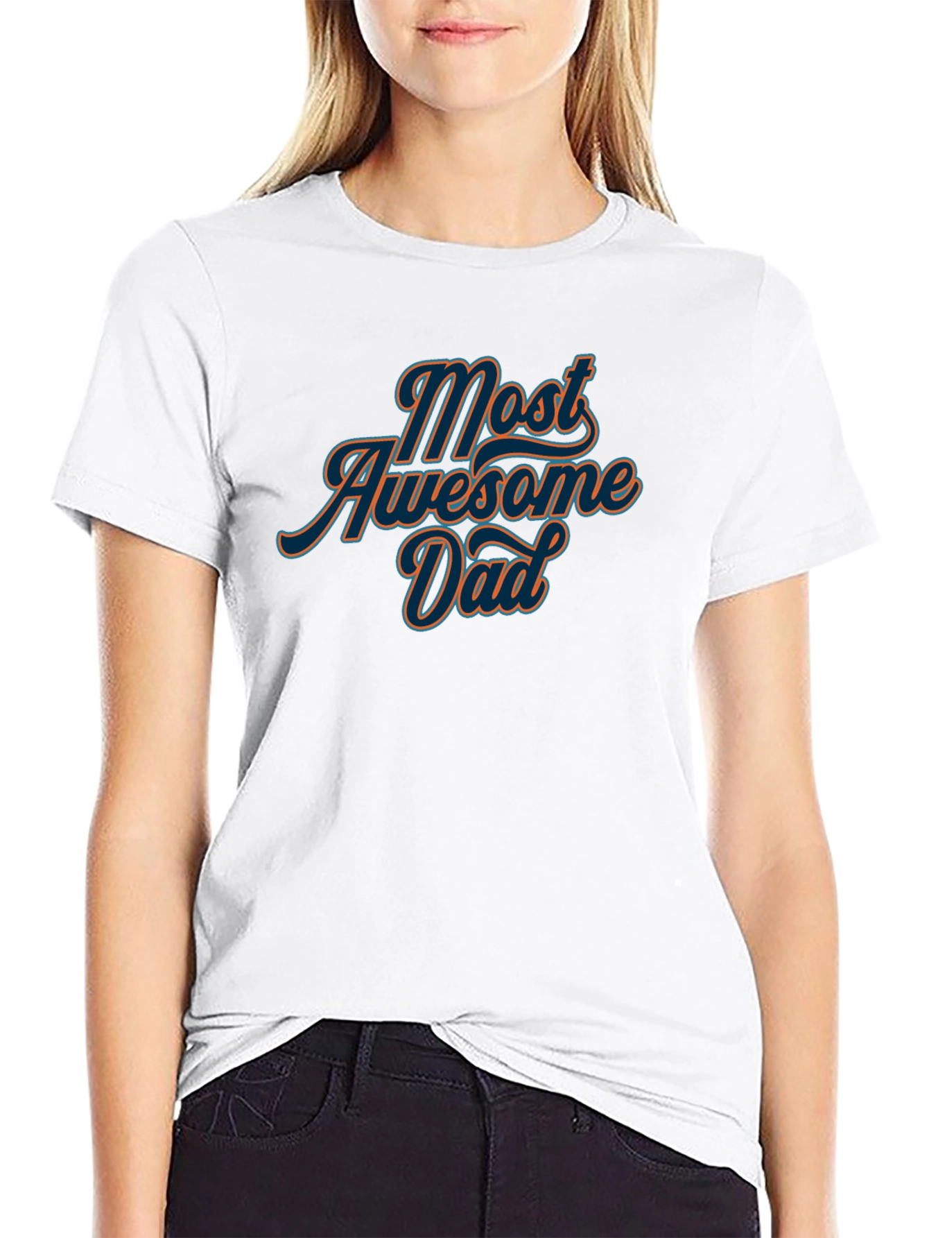 Most Awesome Dad Graphic T-Shirt