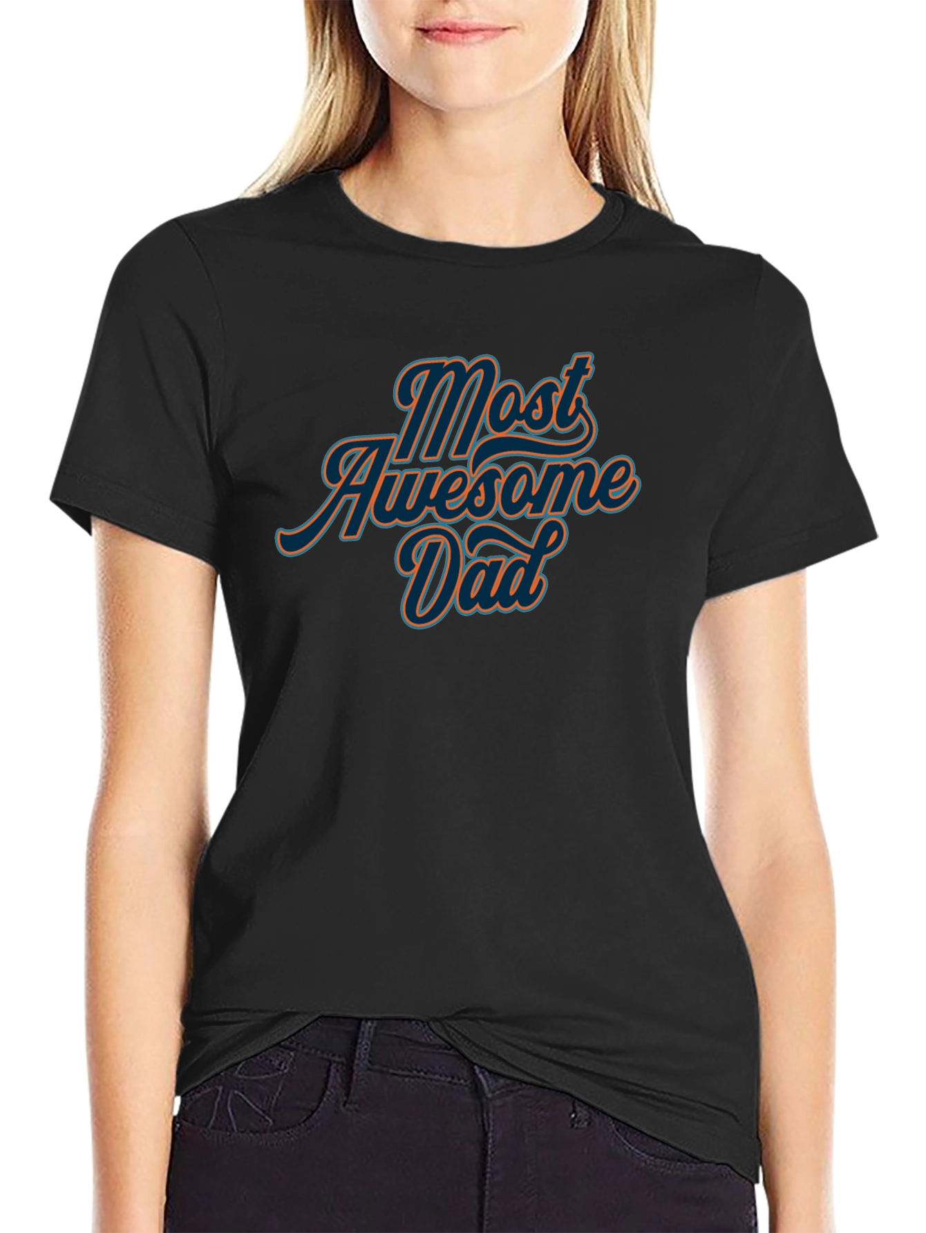 Most Awesome Dad Graphic T-Shirt