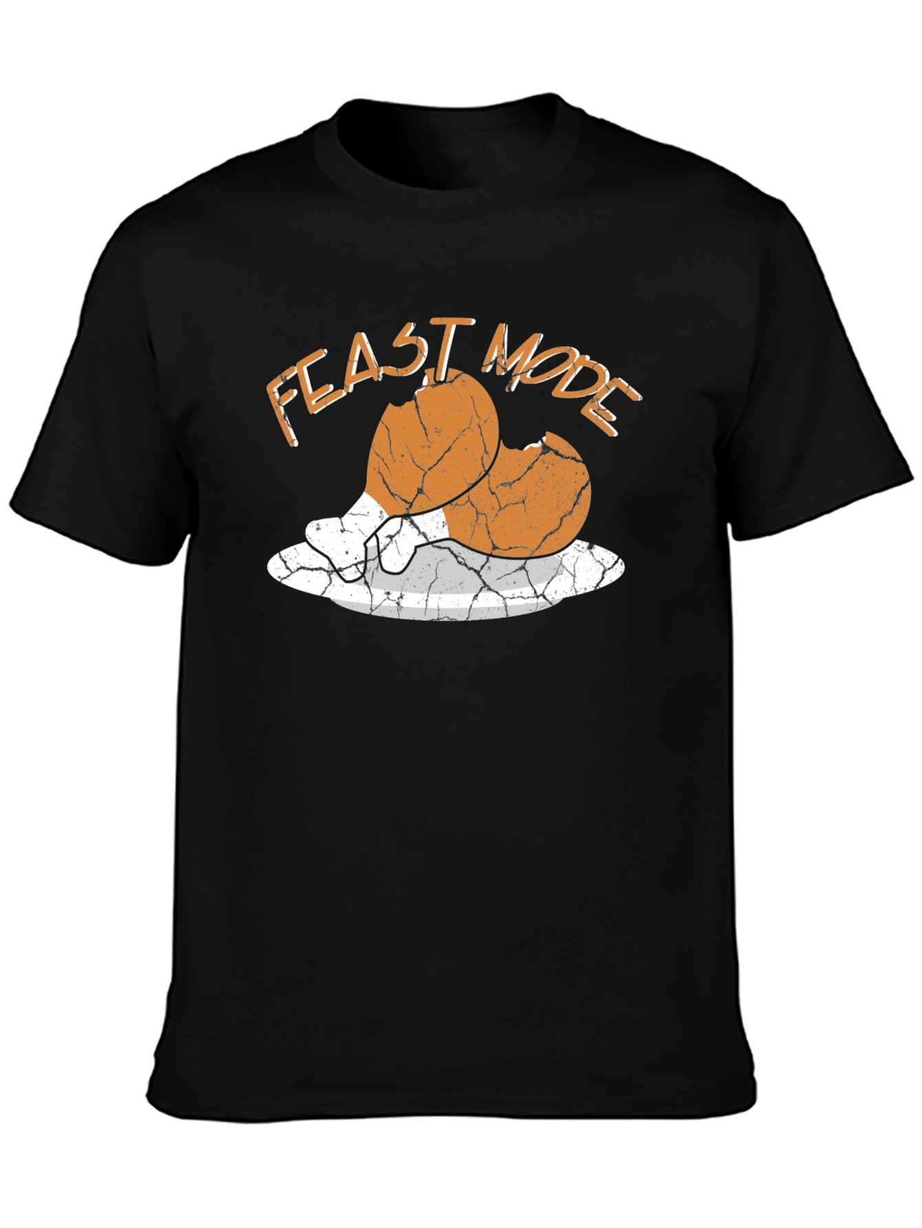 Feast Mode Cracked Egg Funny T-Shirt