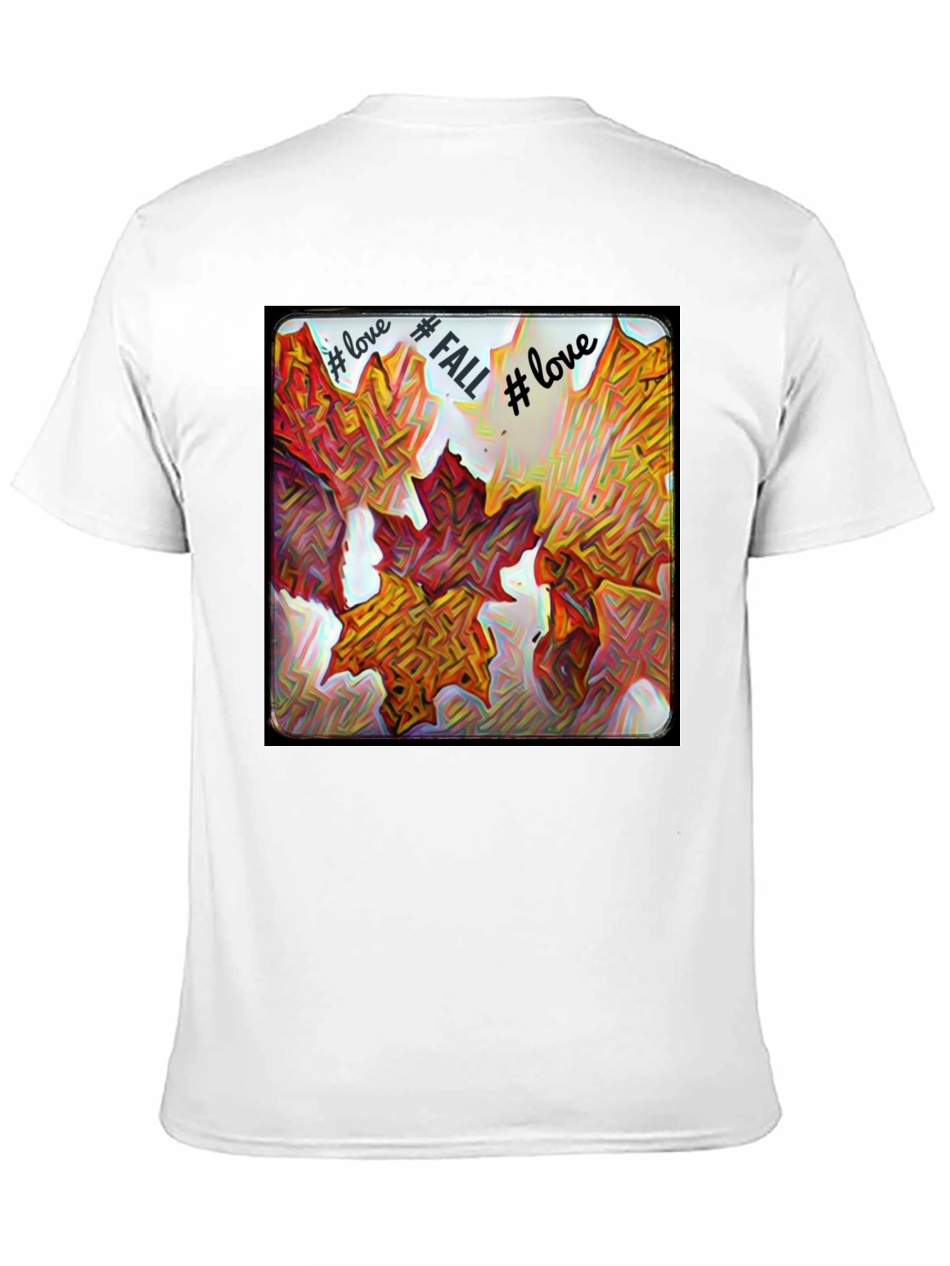 Fall Leaves Graphic Tee - Love Fall T-Shirt