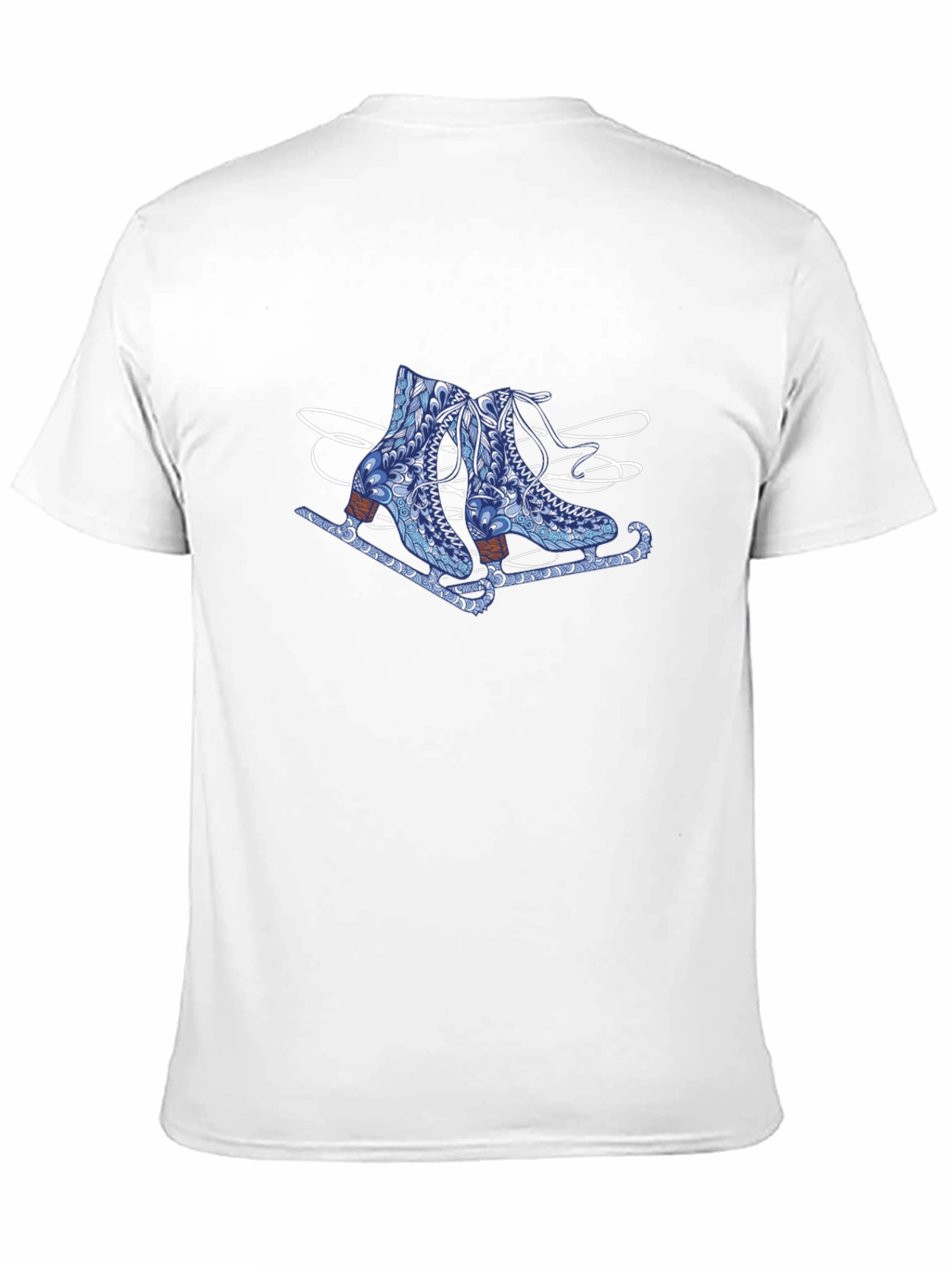 Skate Design Black T-Shirt