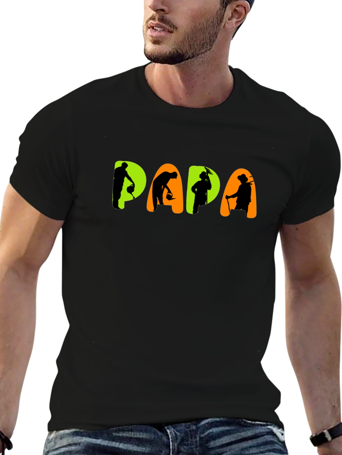 Papa Gardener T-Shirt - Fathers Day Gift