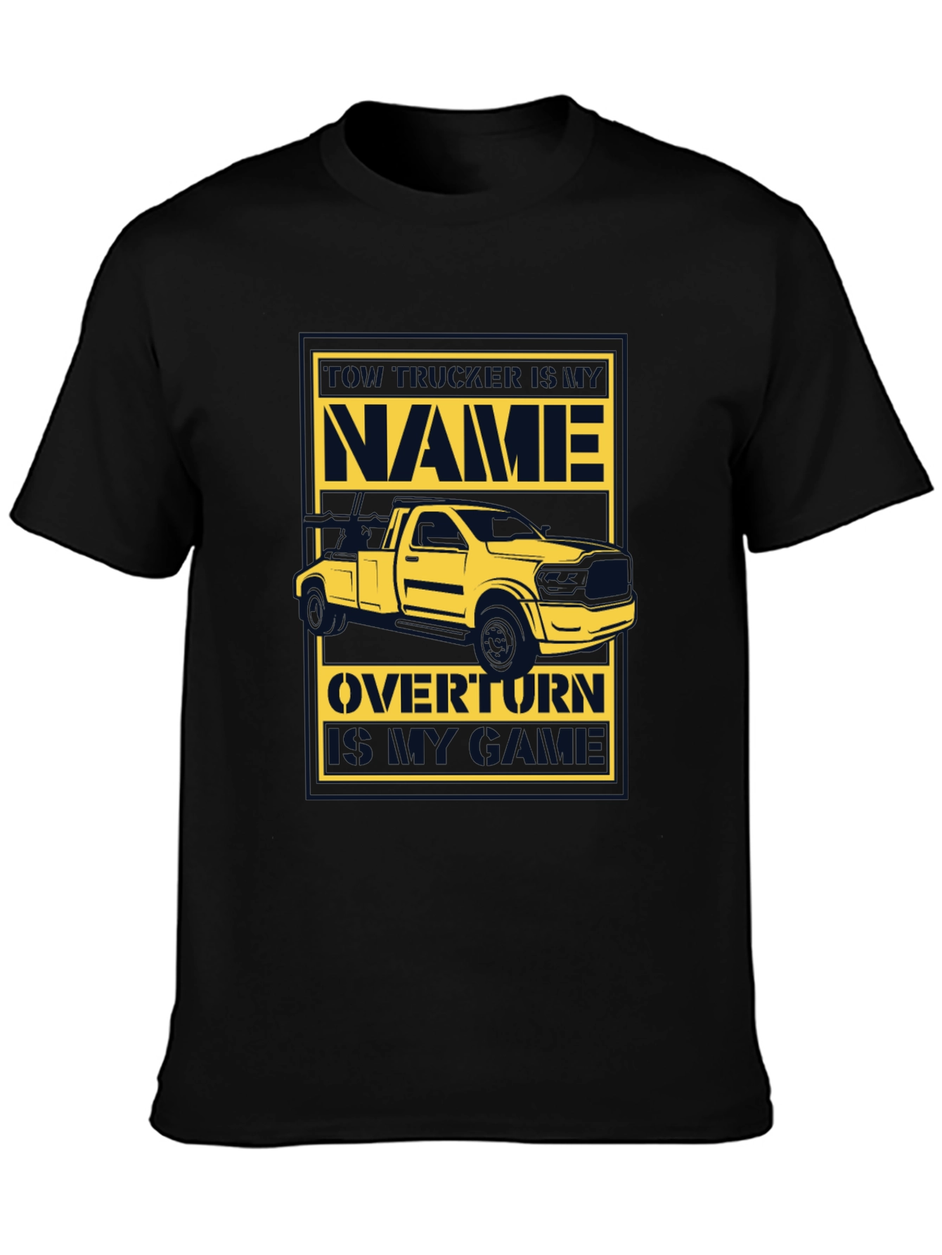 Name Overturn Truck T-Shirt