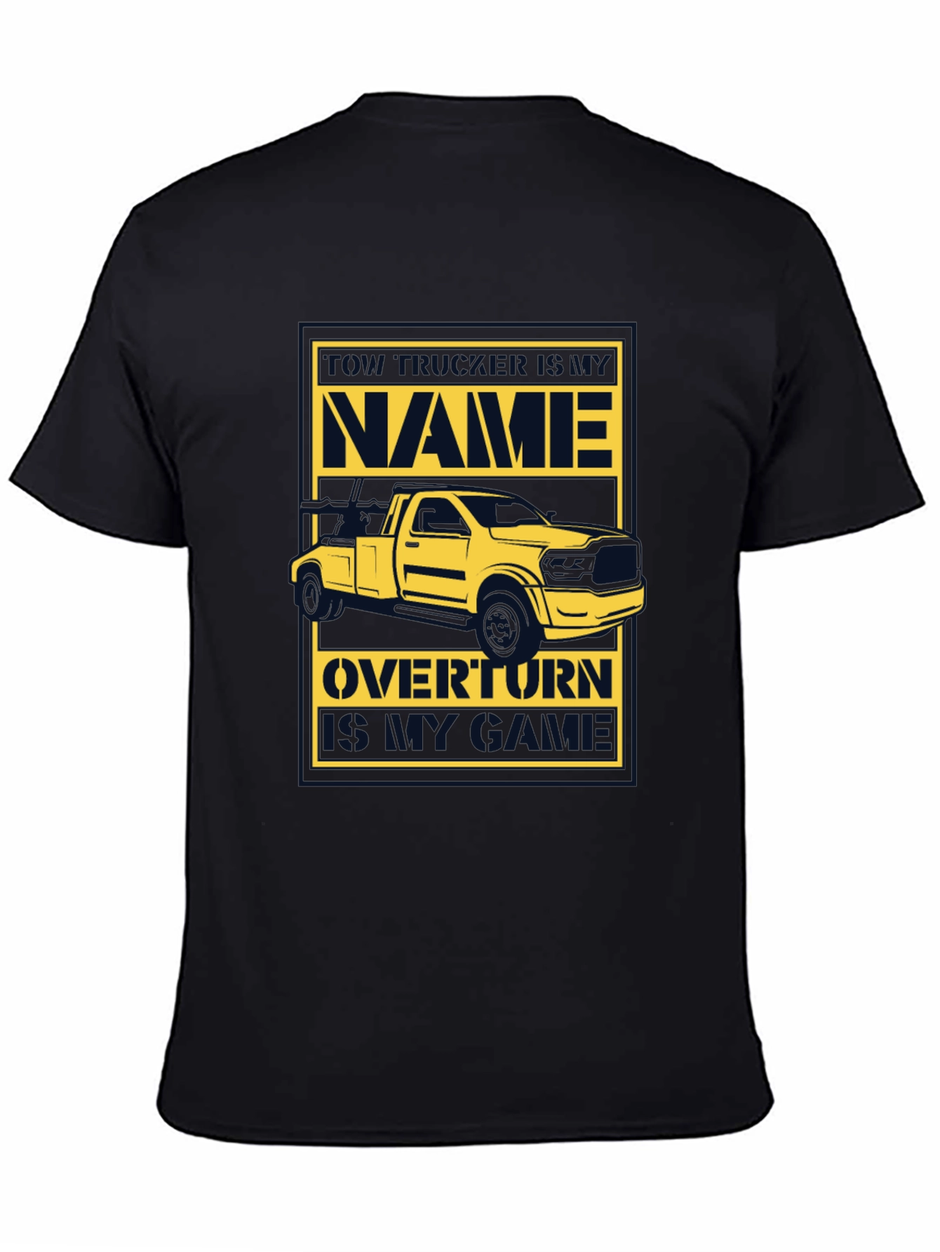 Name Overturn Truck T-Shirt