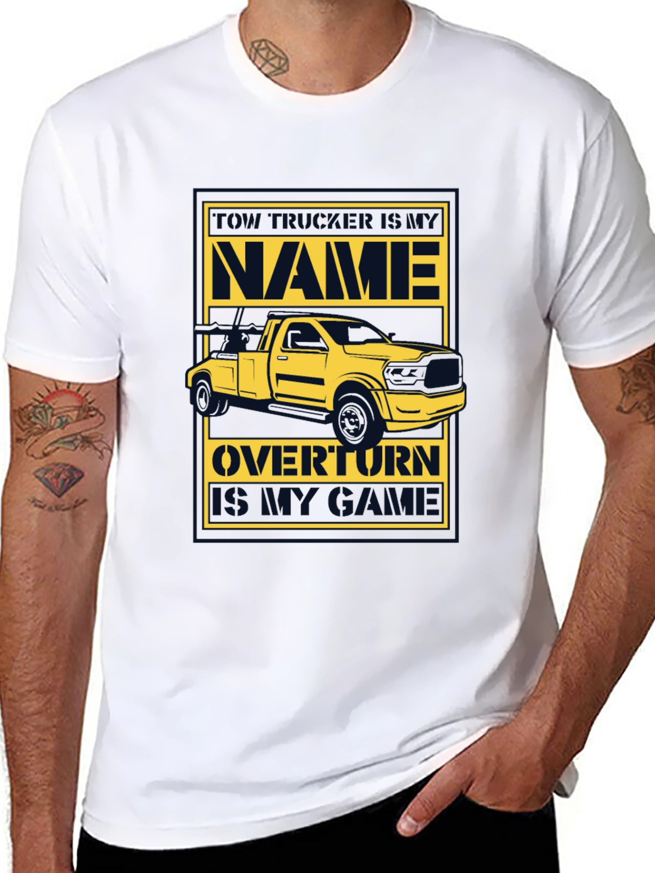 Name Overturn Truck T-Shirt