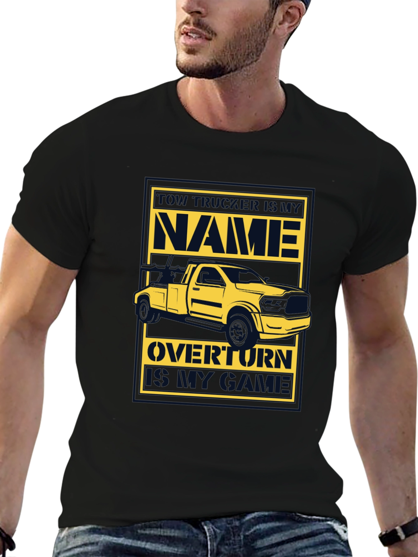 Name Overturn Truck T-Shirt