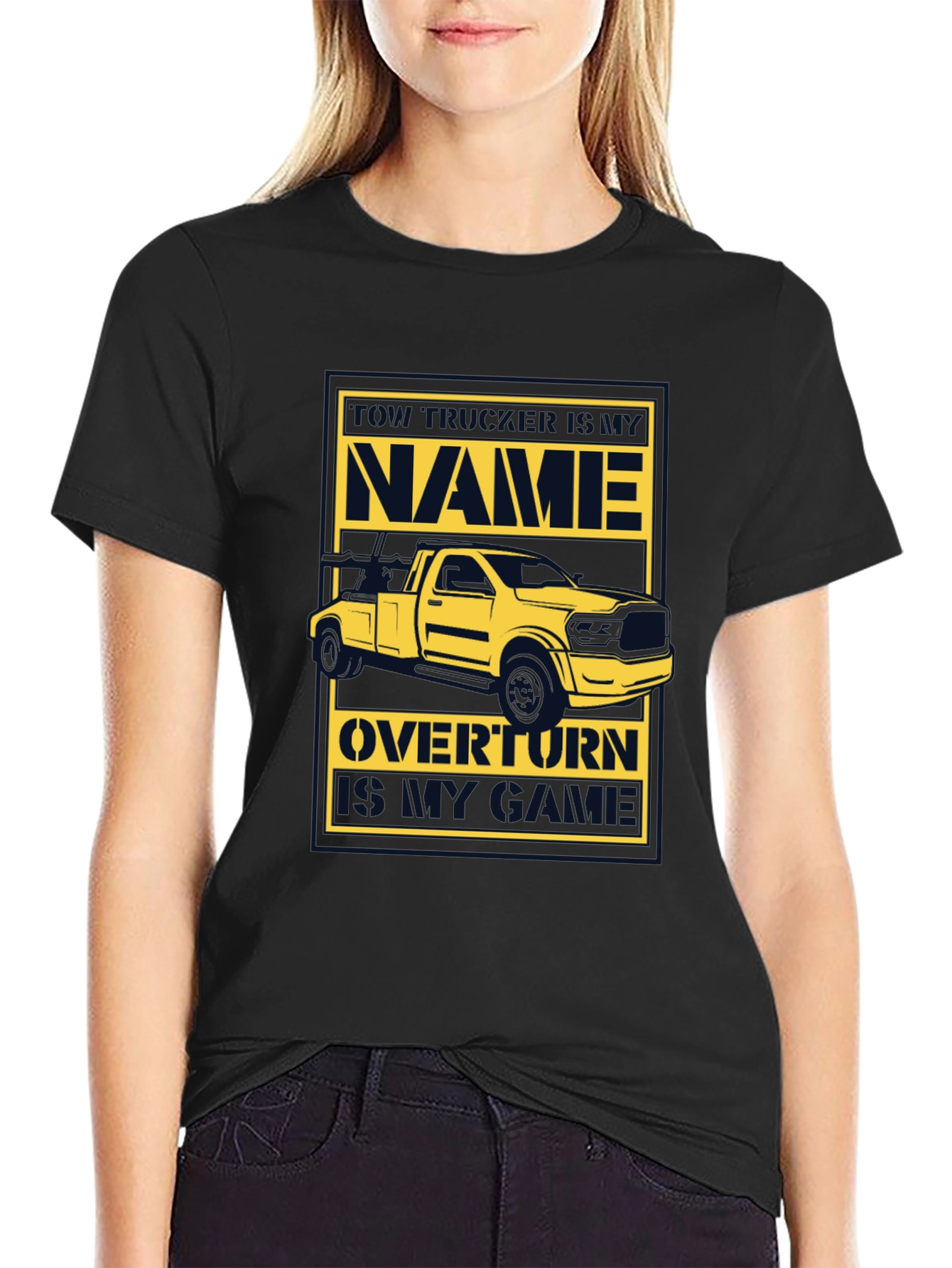 Name Overturn Truck T-Shirt