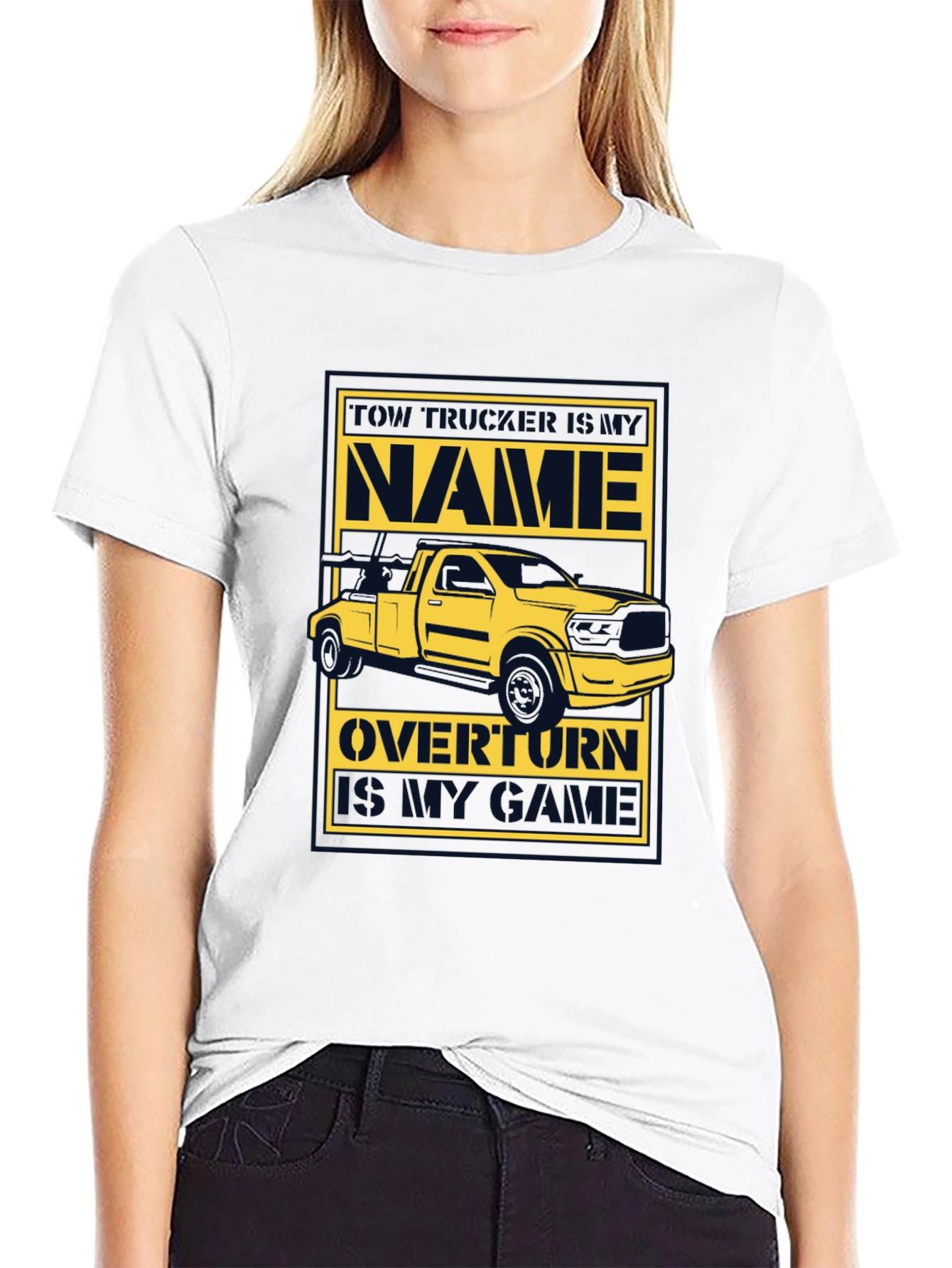 Name Overturn Truck T-Shirt