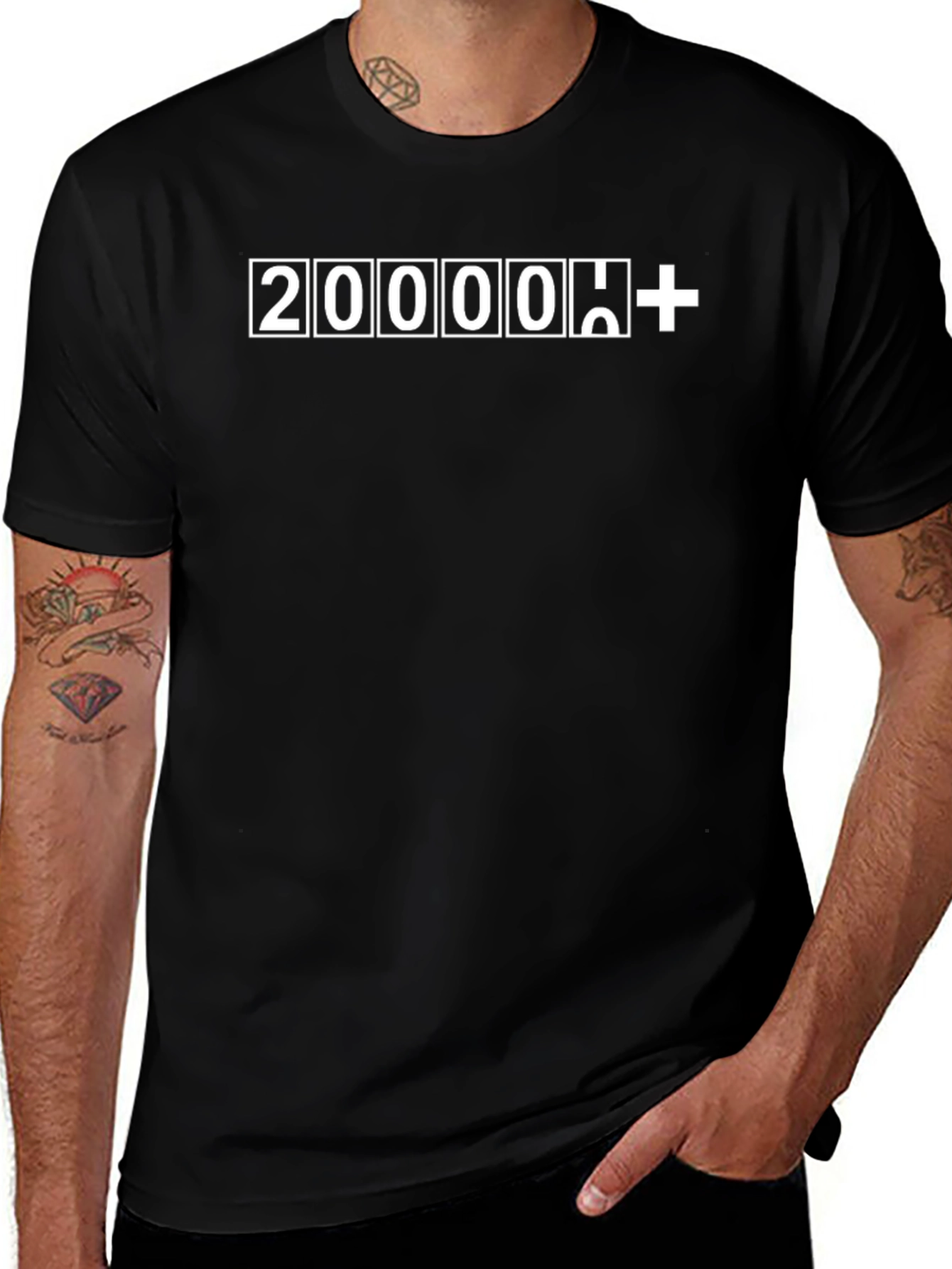 2000000+ T-Shirt - Graphic Tee