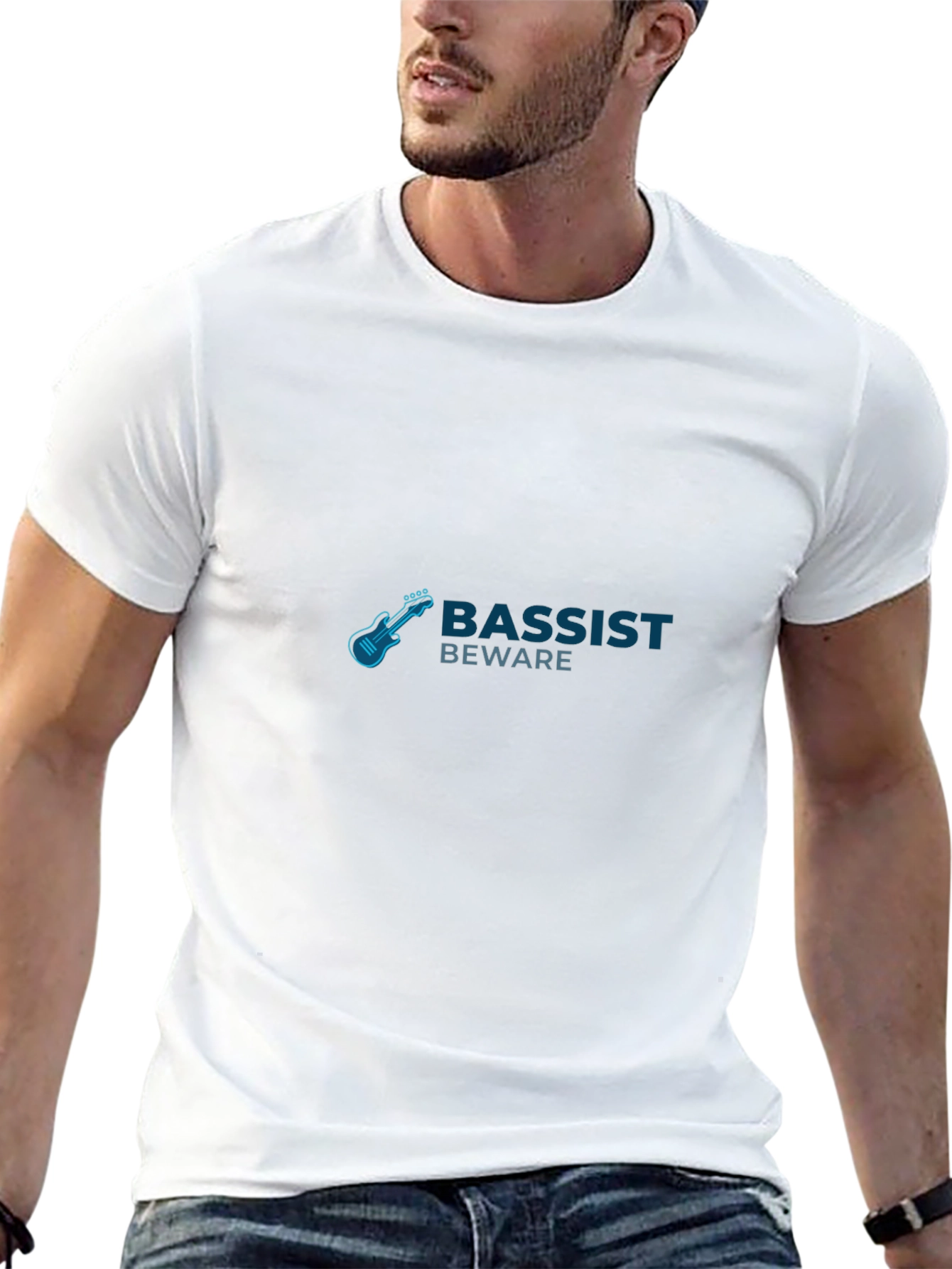 Bassist Beware T-Shirt - Musician Novelty Tee