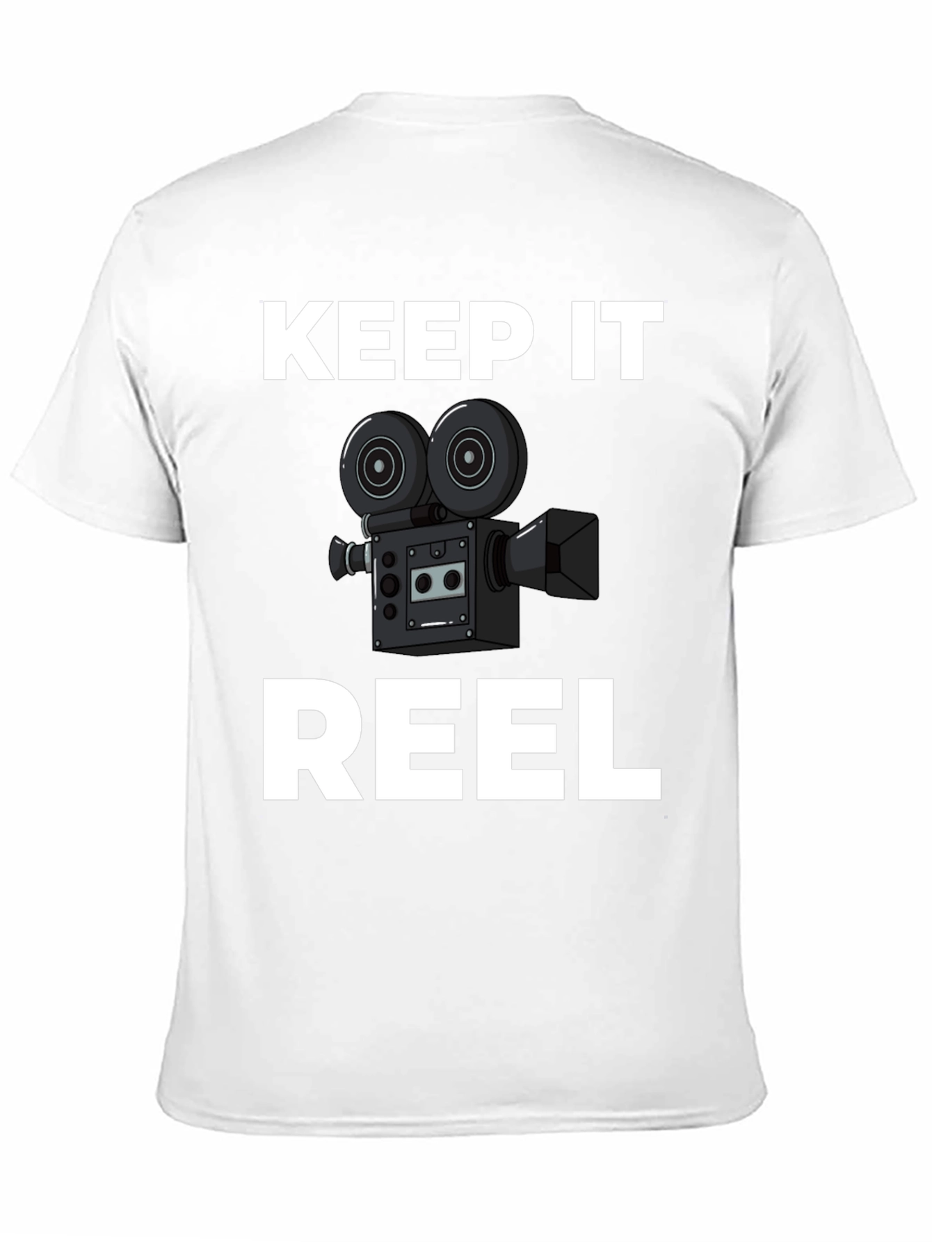 Keep It Reel Black Graphic Tee
