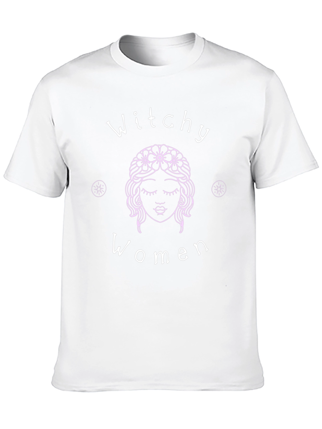 Witchy Women Graphic Tee - Black Cotton T-Shirt