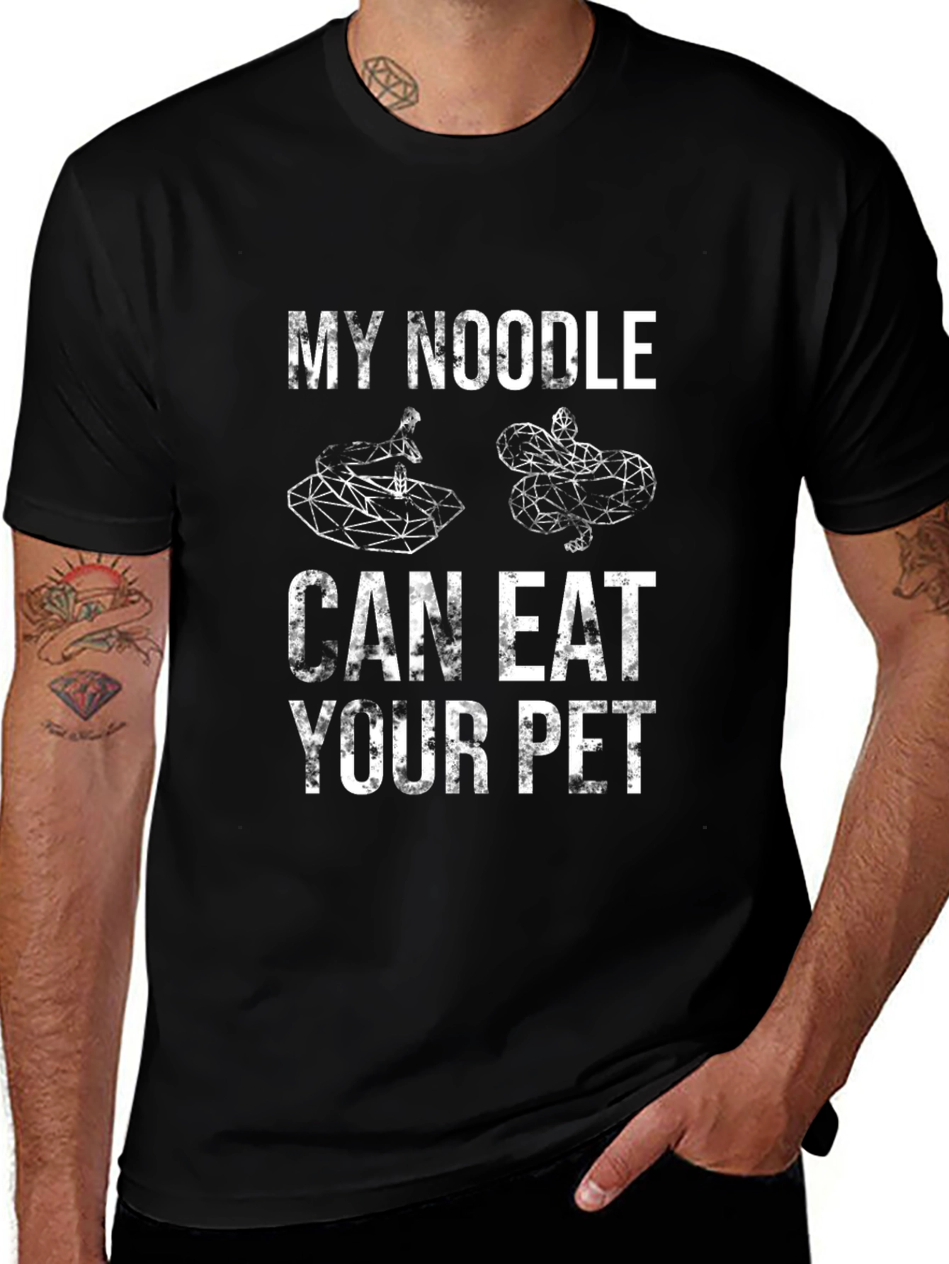 My Noodle Can Eat Your Pet Snake T-Shirt