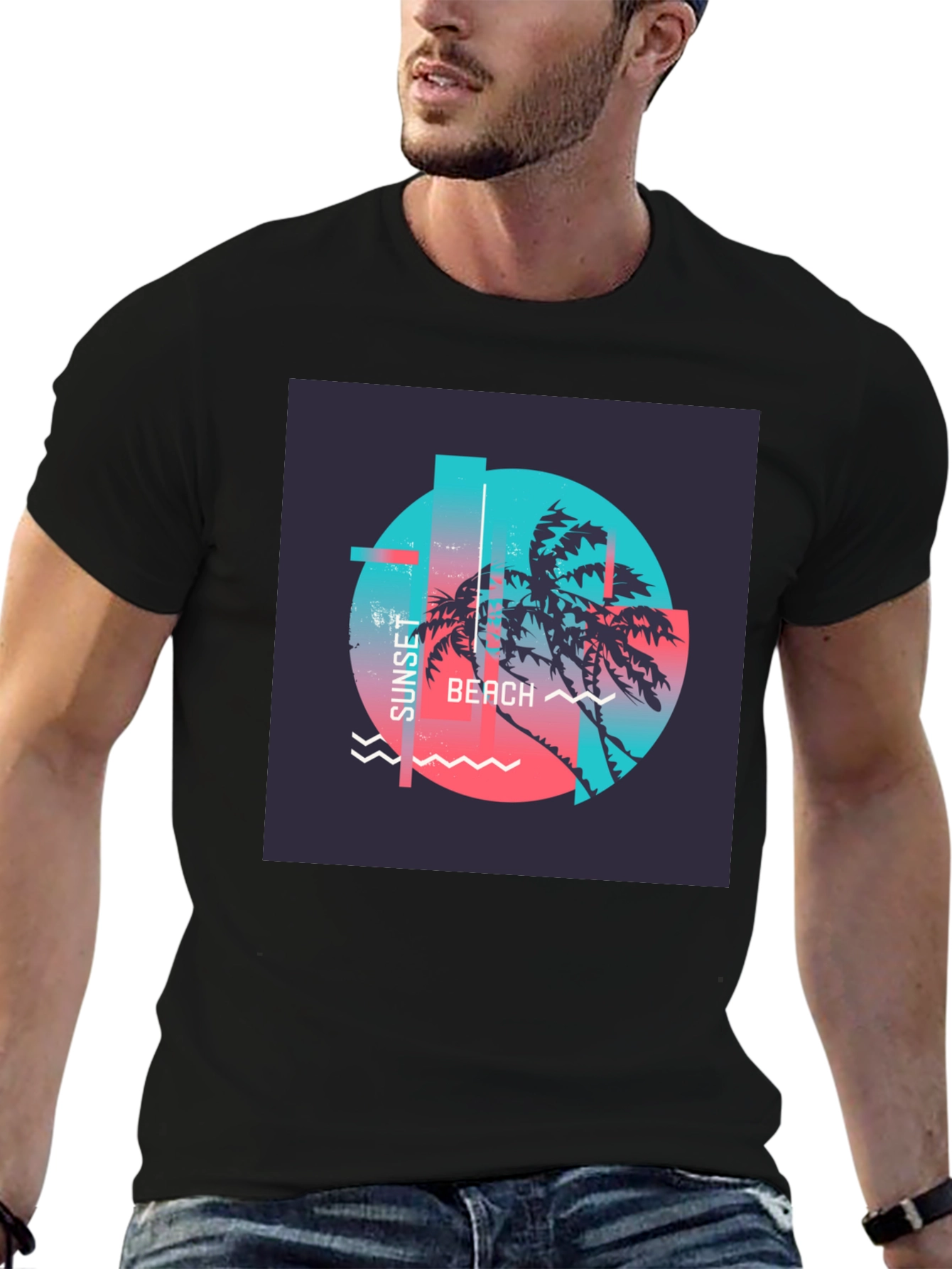 Sunset Beach Graphic Tee