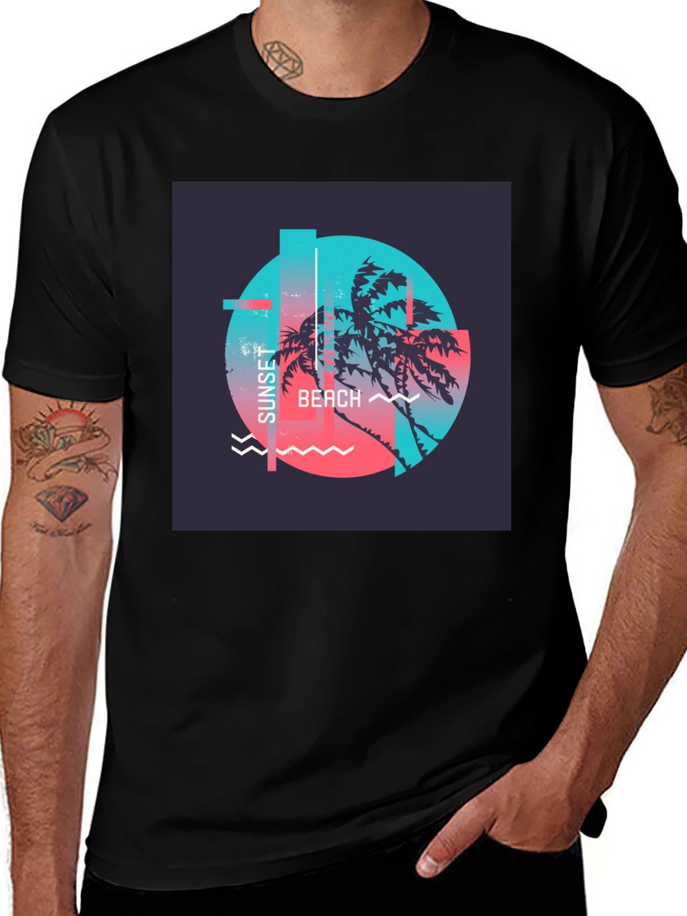 Sunset Beach Graphic Tee