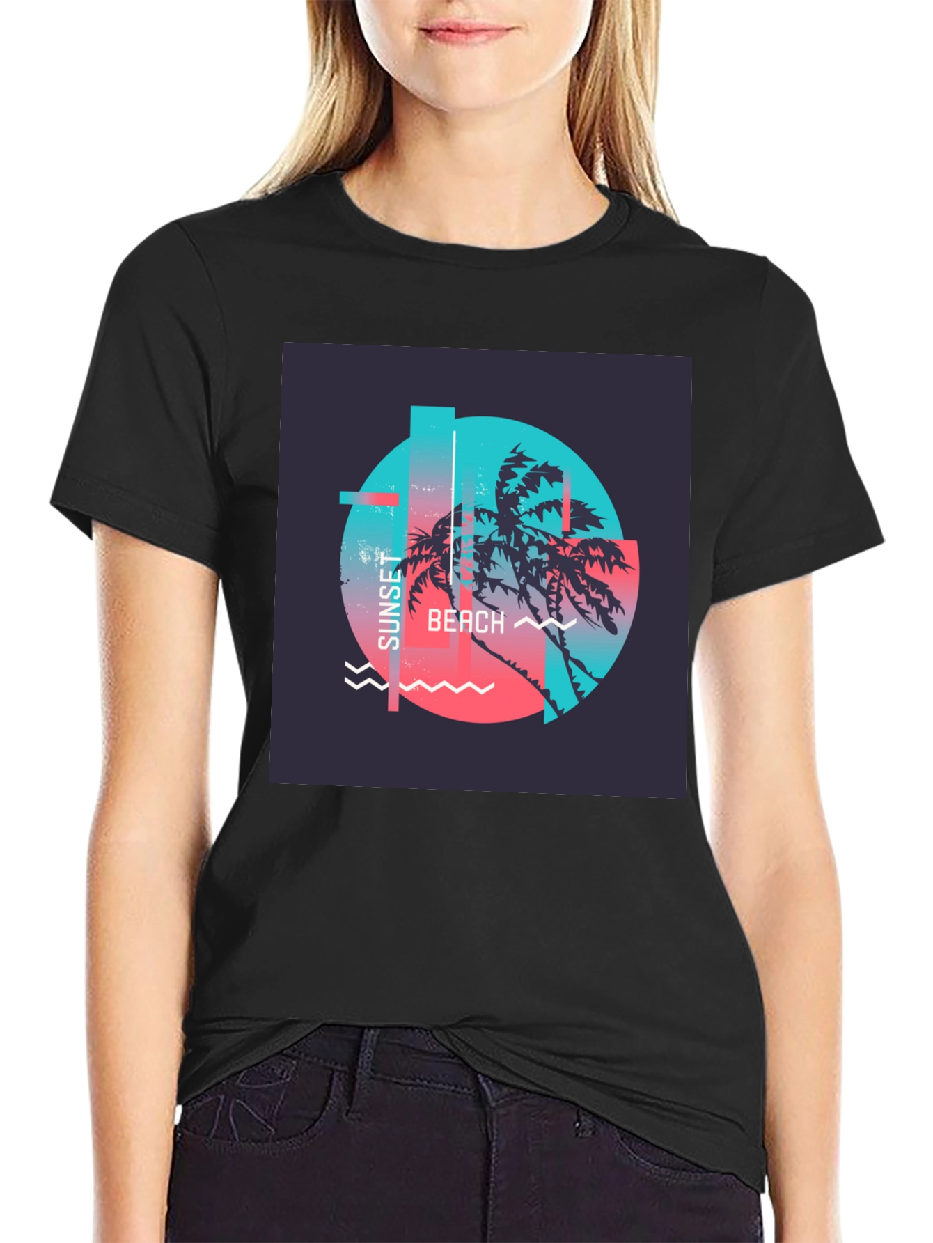 Sunset Beach Graphic Tee