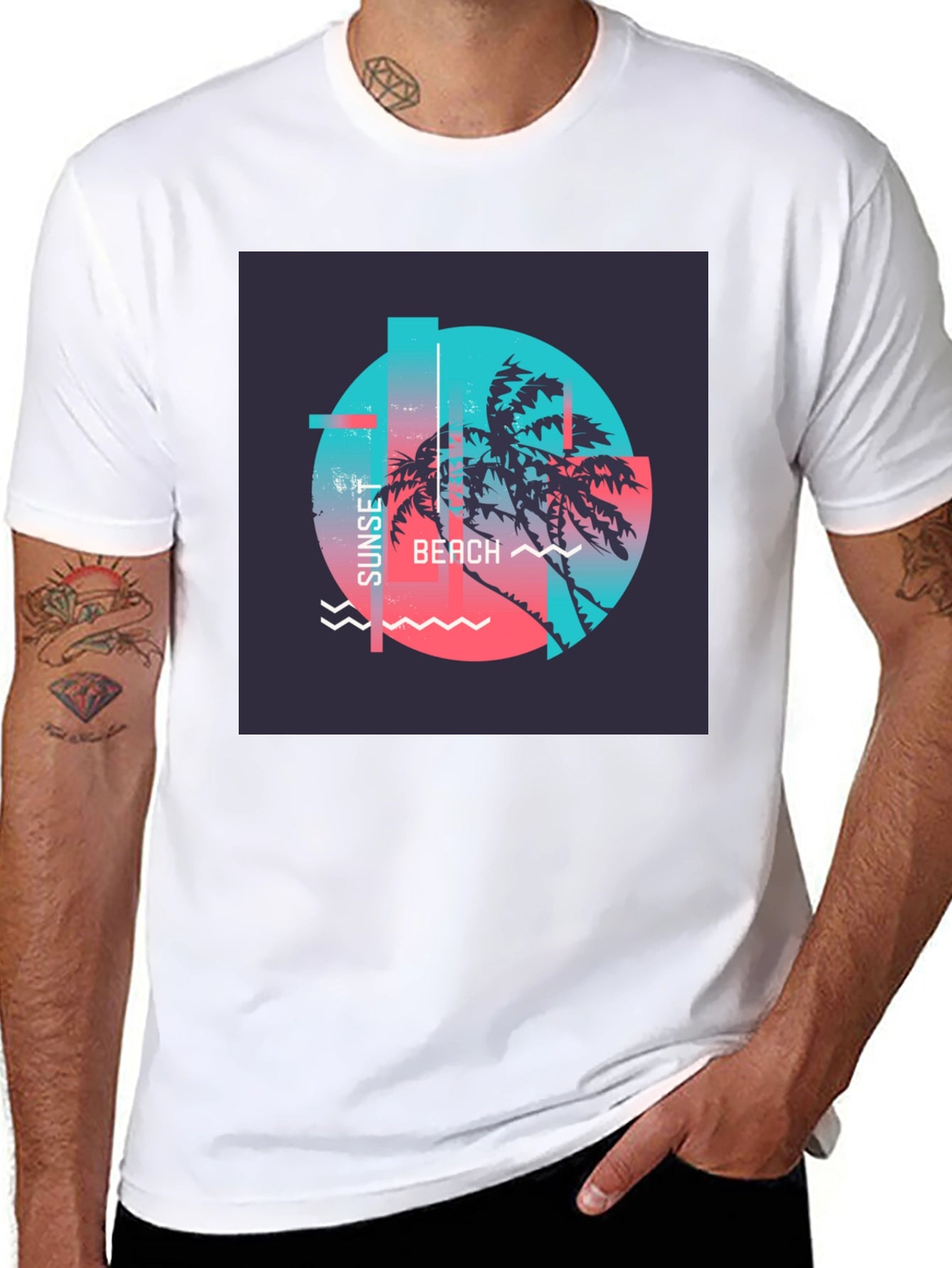 Sunset Beach Graphic Tee