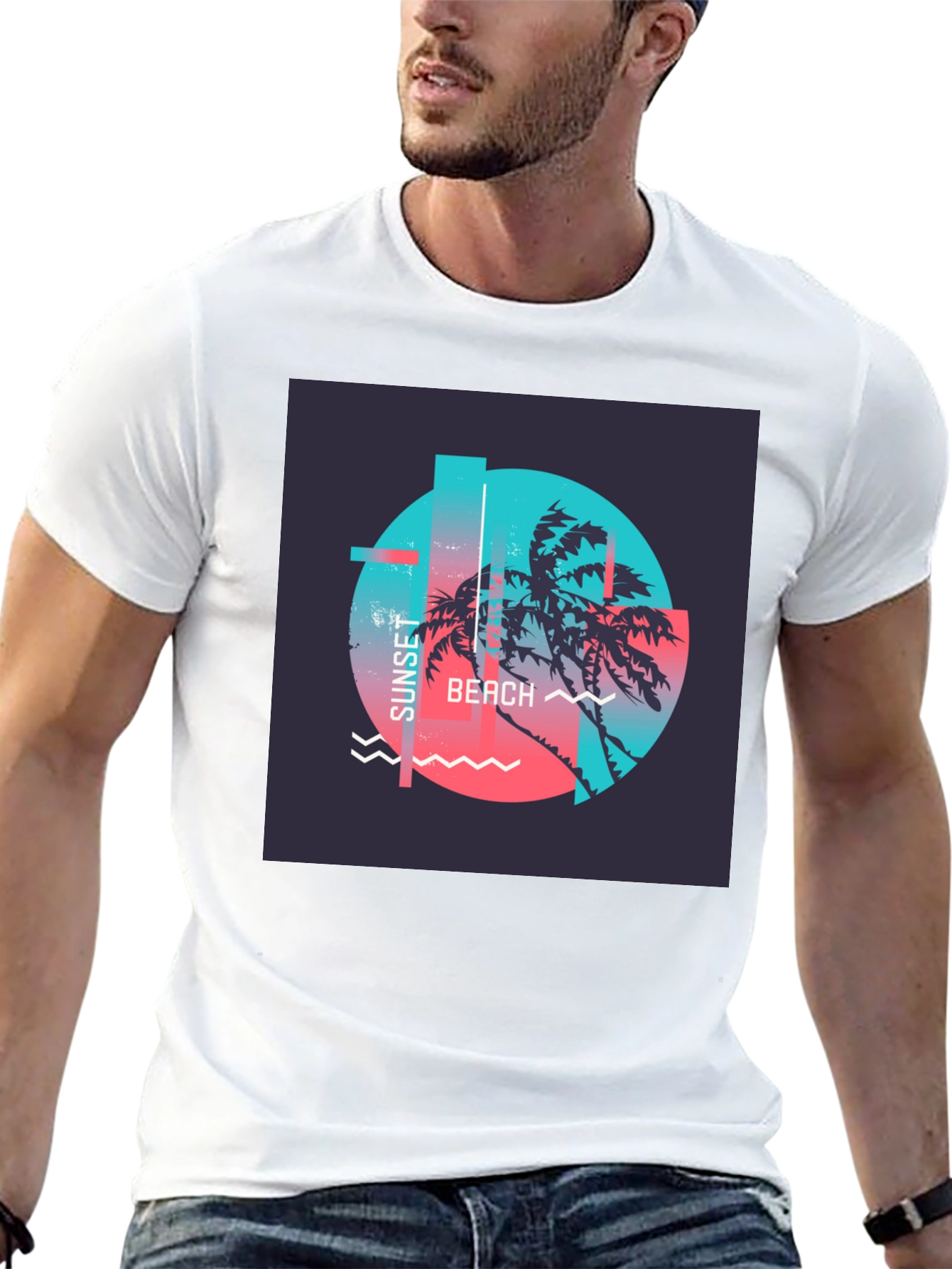Sunset Beach Graphic Tee