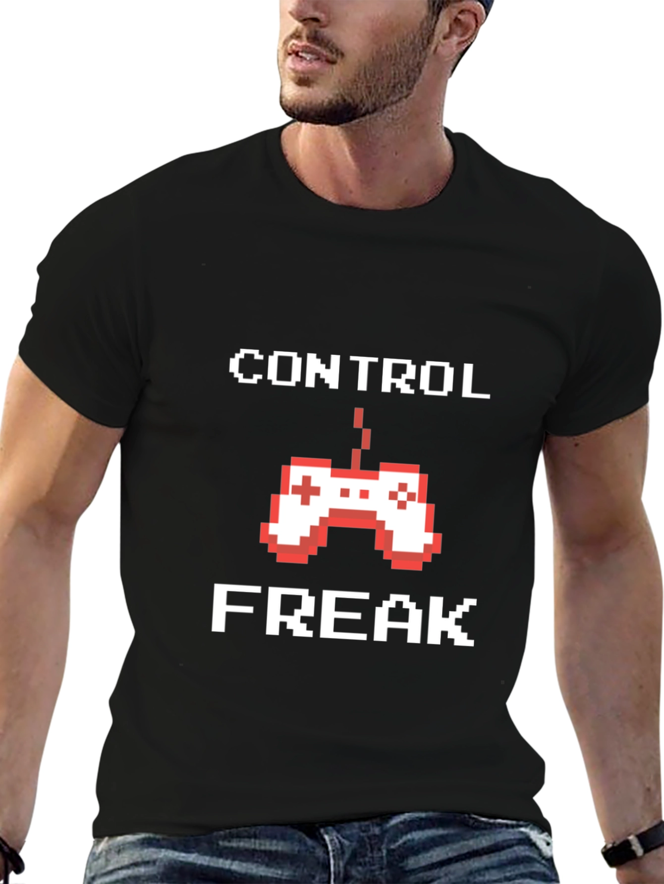 Control Freak Graphic Tee - Gamer T-Shirt