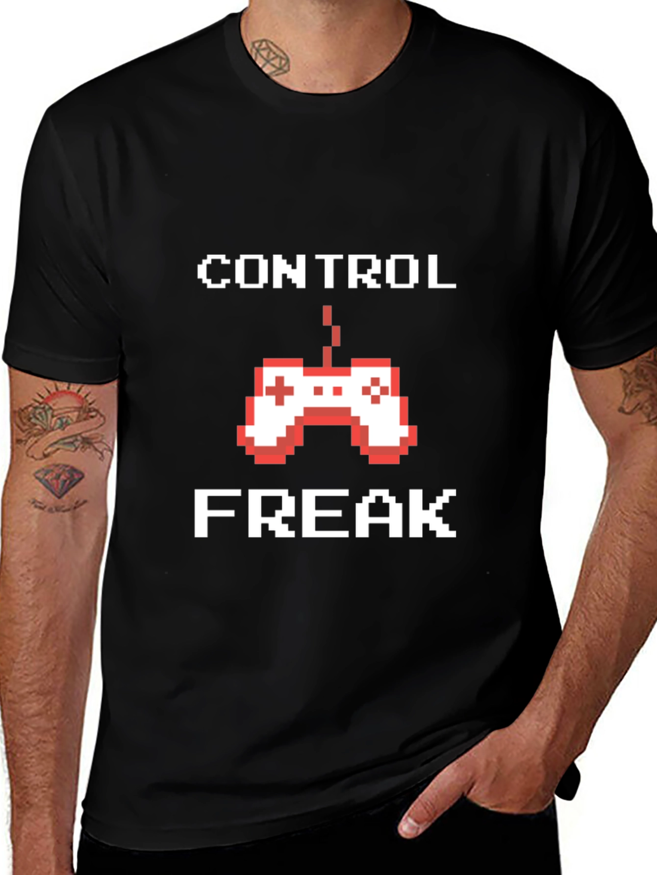Control Freak Graphic Tee - Gamer T-Shirt