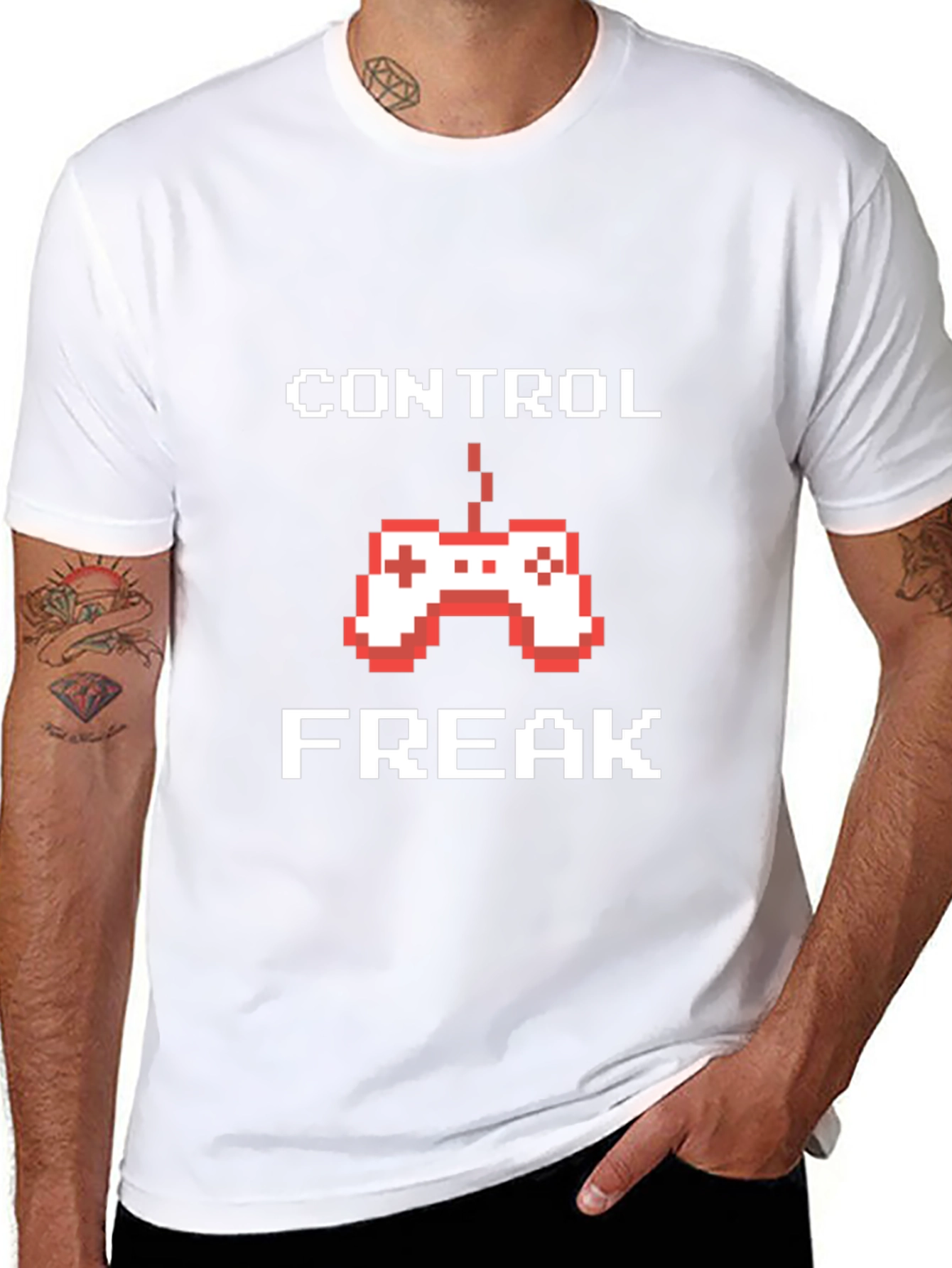 Control Freak Graphic Tee - Gamer T-Shirt