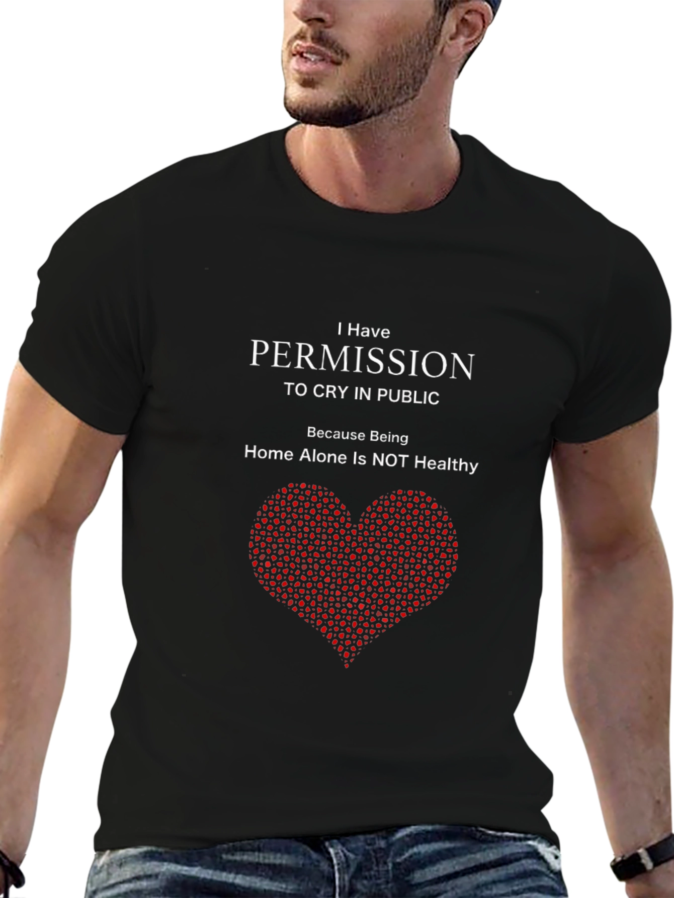 Permission to Cry in Public T-Shirt