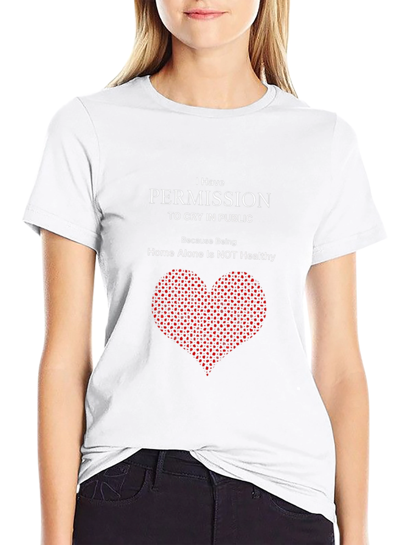 Permission to Cry in Public T-Shirt