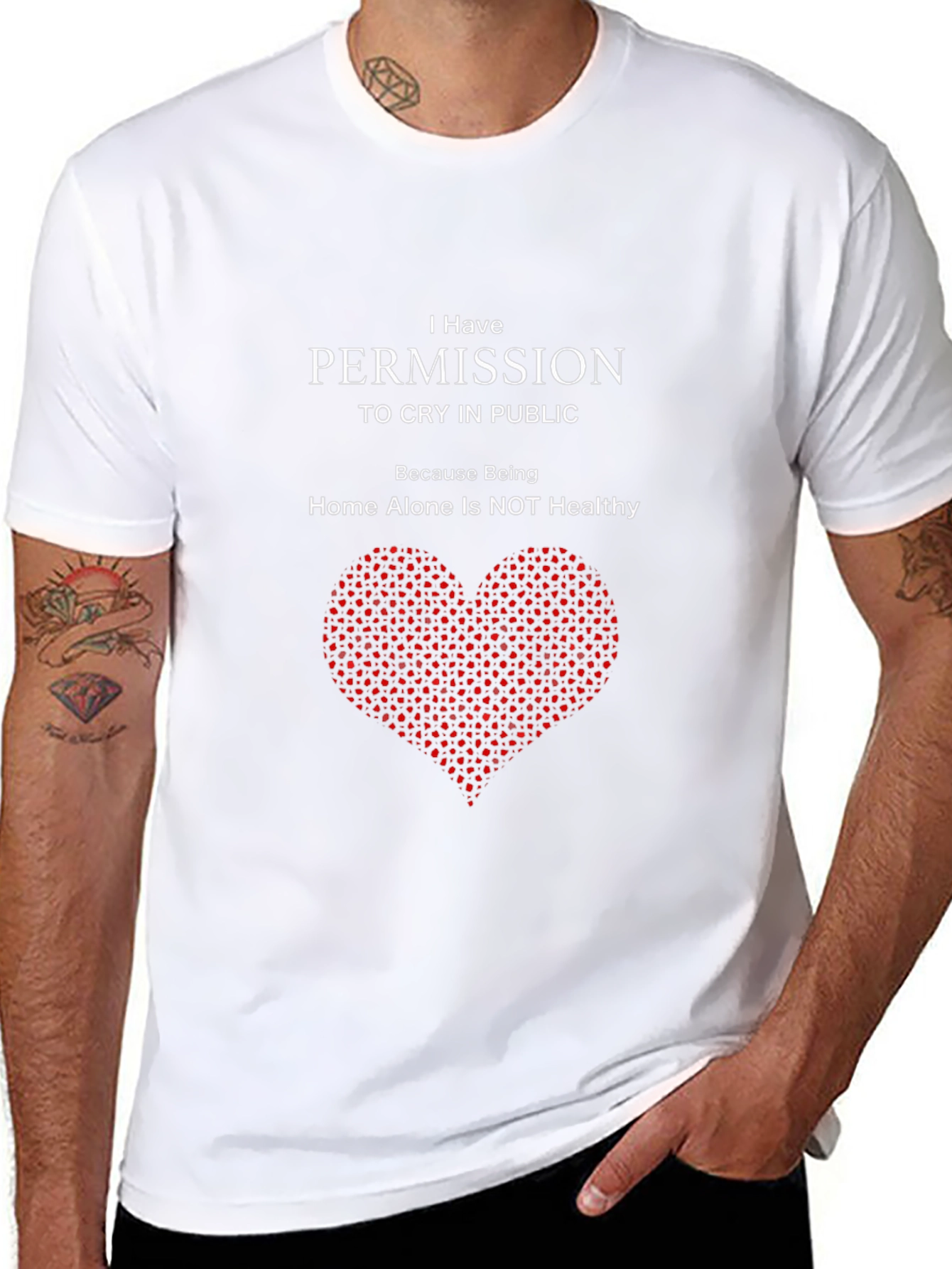 Permission to Cry in Public T-Shirt
