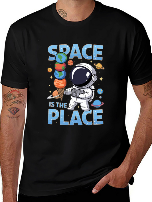 Space is the Place Astronaut T-Shirt
